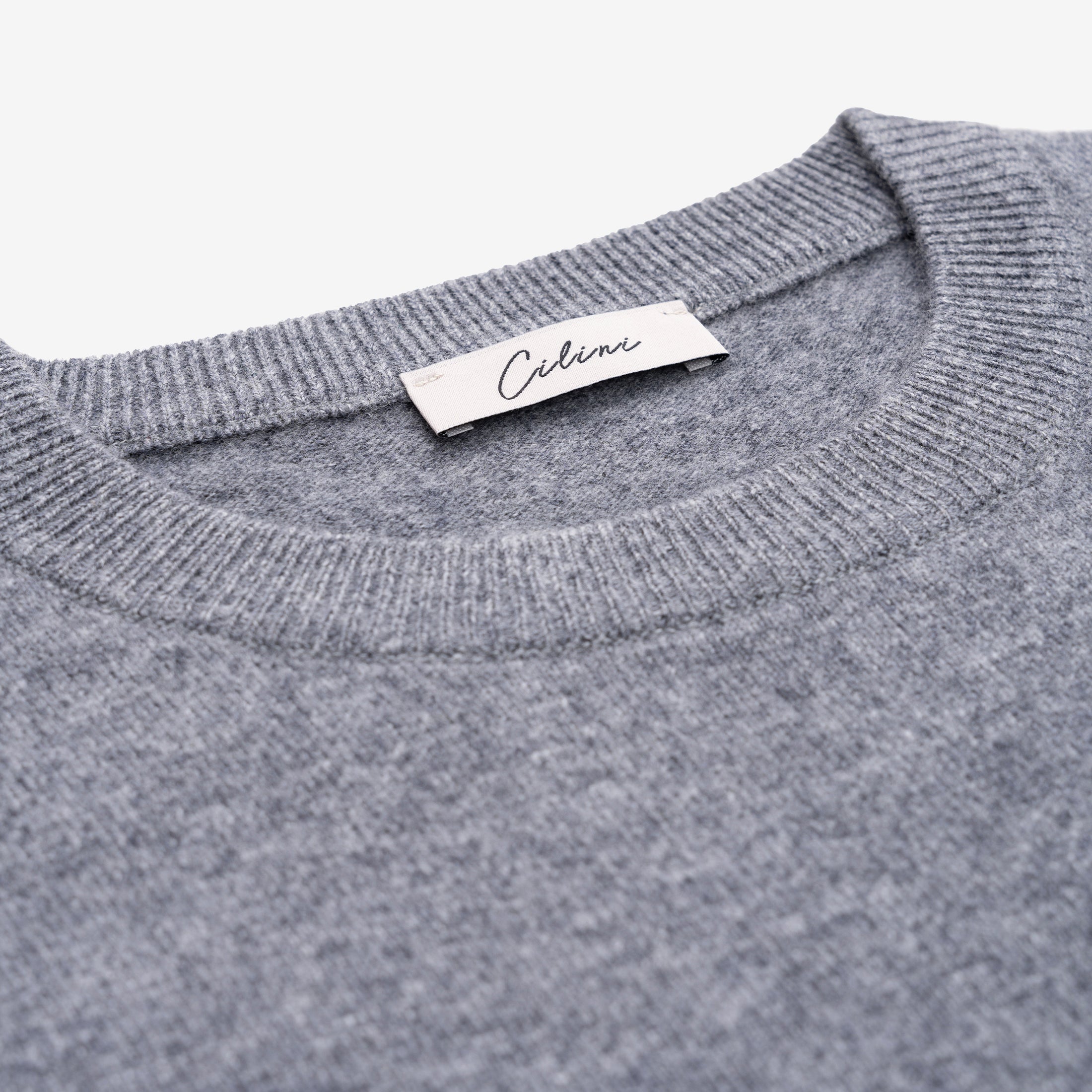 Wool Tee - Grey