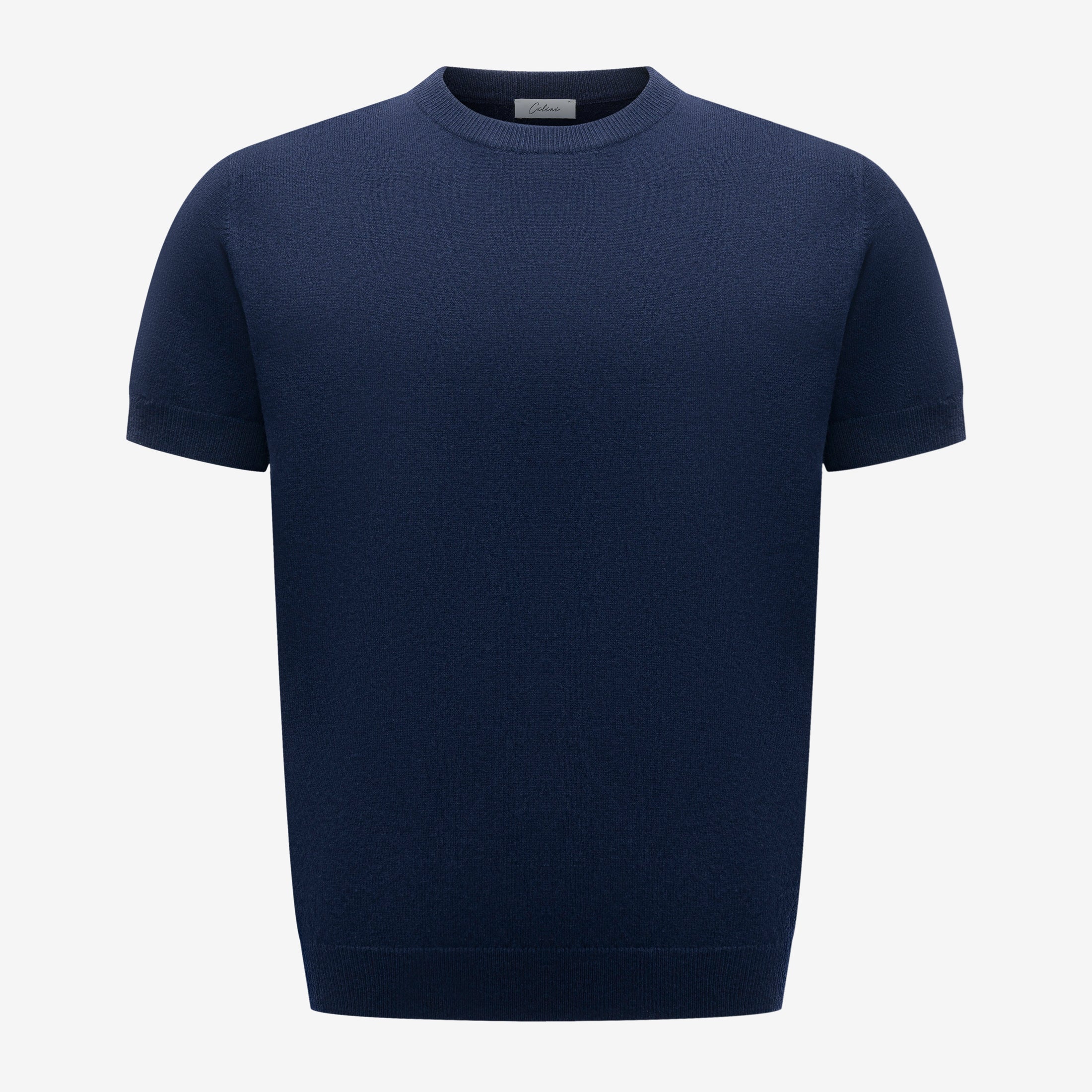 Wool Tee - Navy