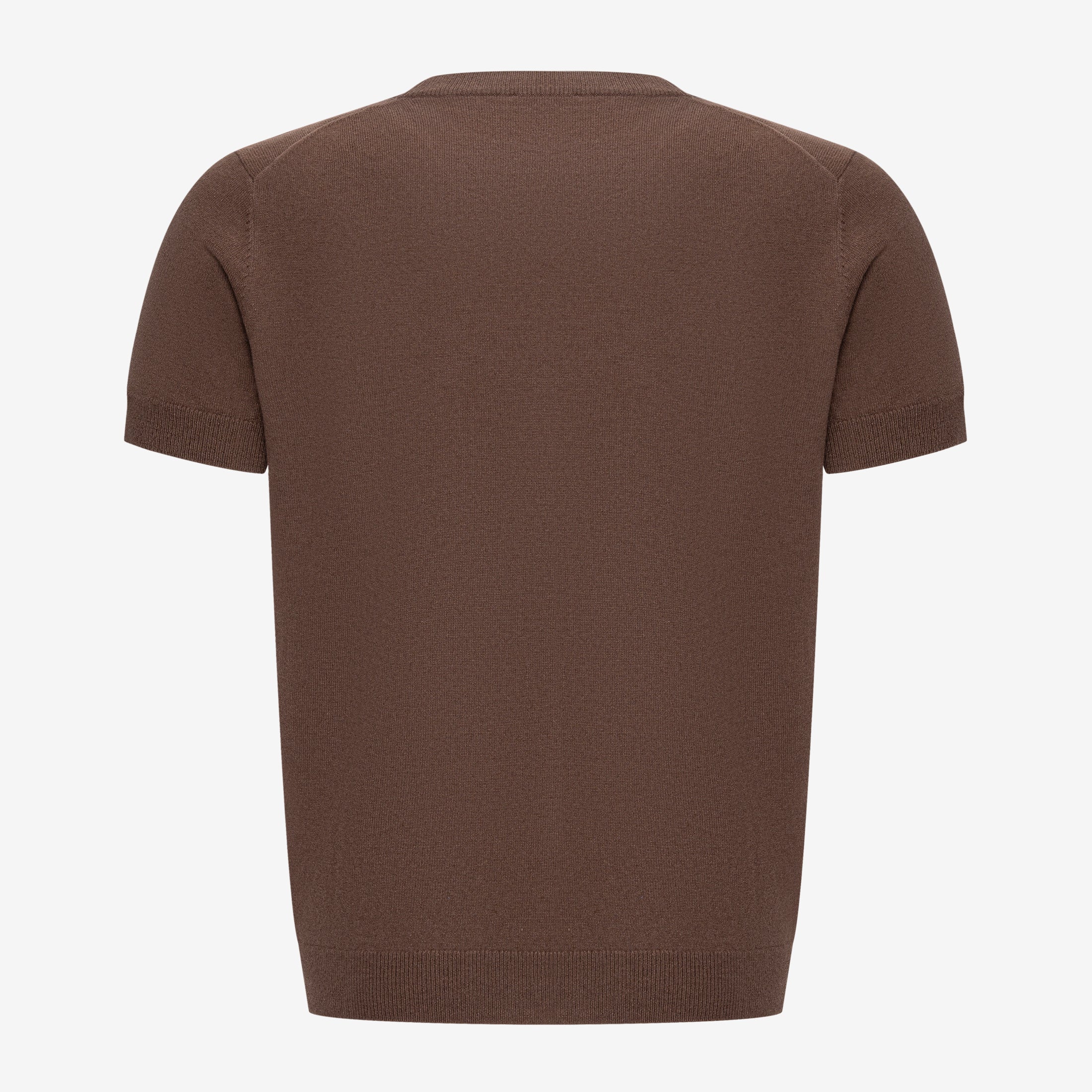 Wool Tee - Brown