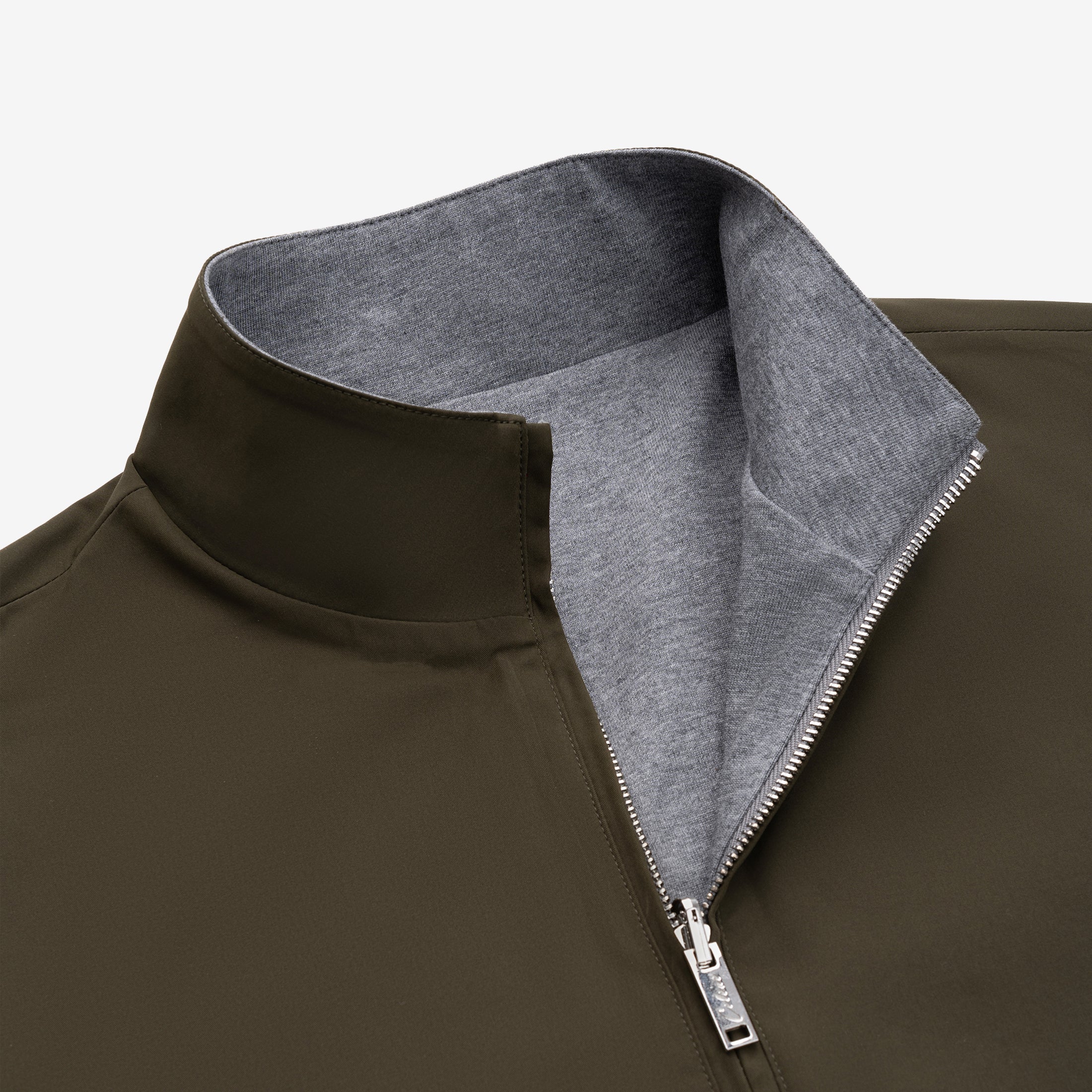 Bodywarmer Reversible - Green / Dark Grey