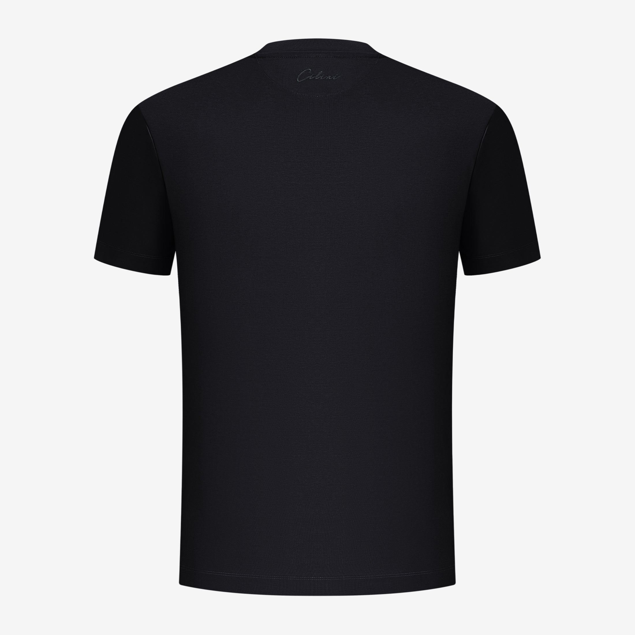 Double Mercerized T-shirt - Black