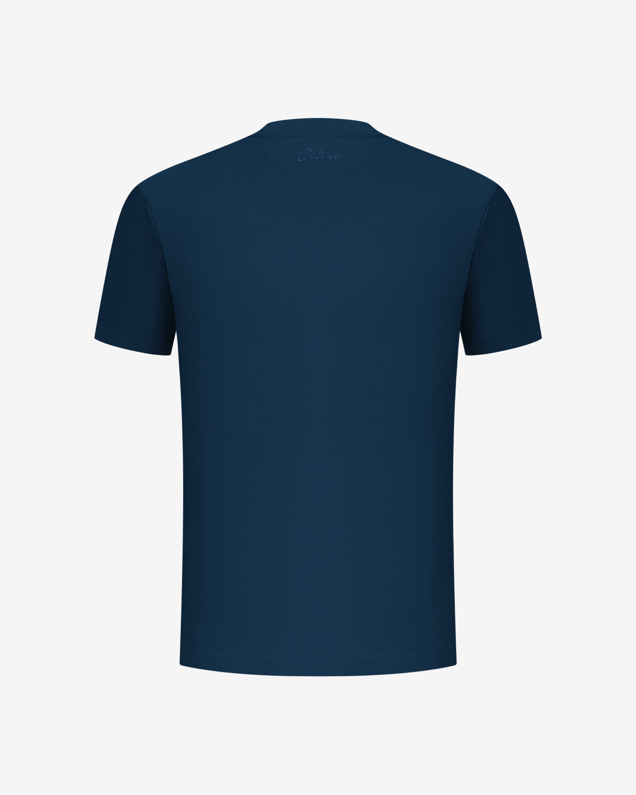 Mercerized Supima T-shirt - Navy