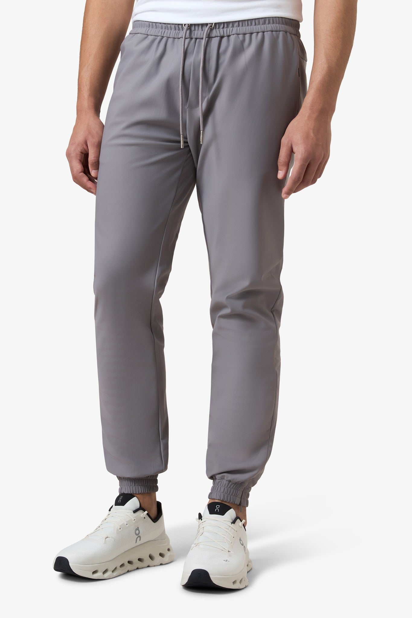 Hooded Tracksuit Pants Smoked Grey
