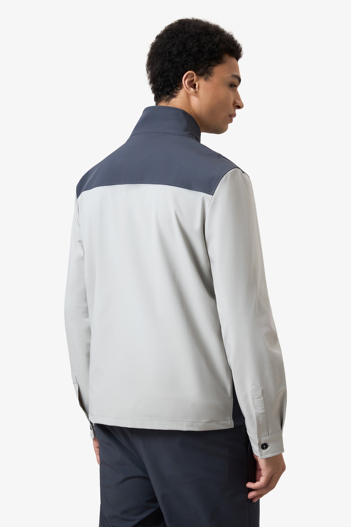 Color Jacket Slate Blue / Stone grey