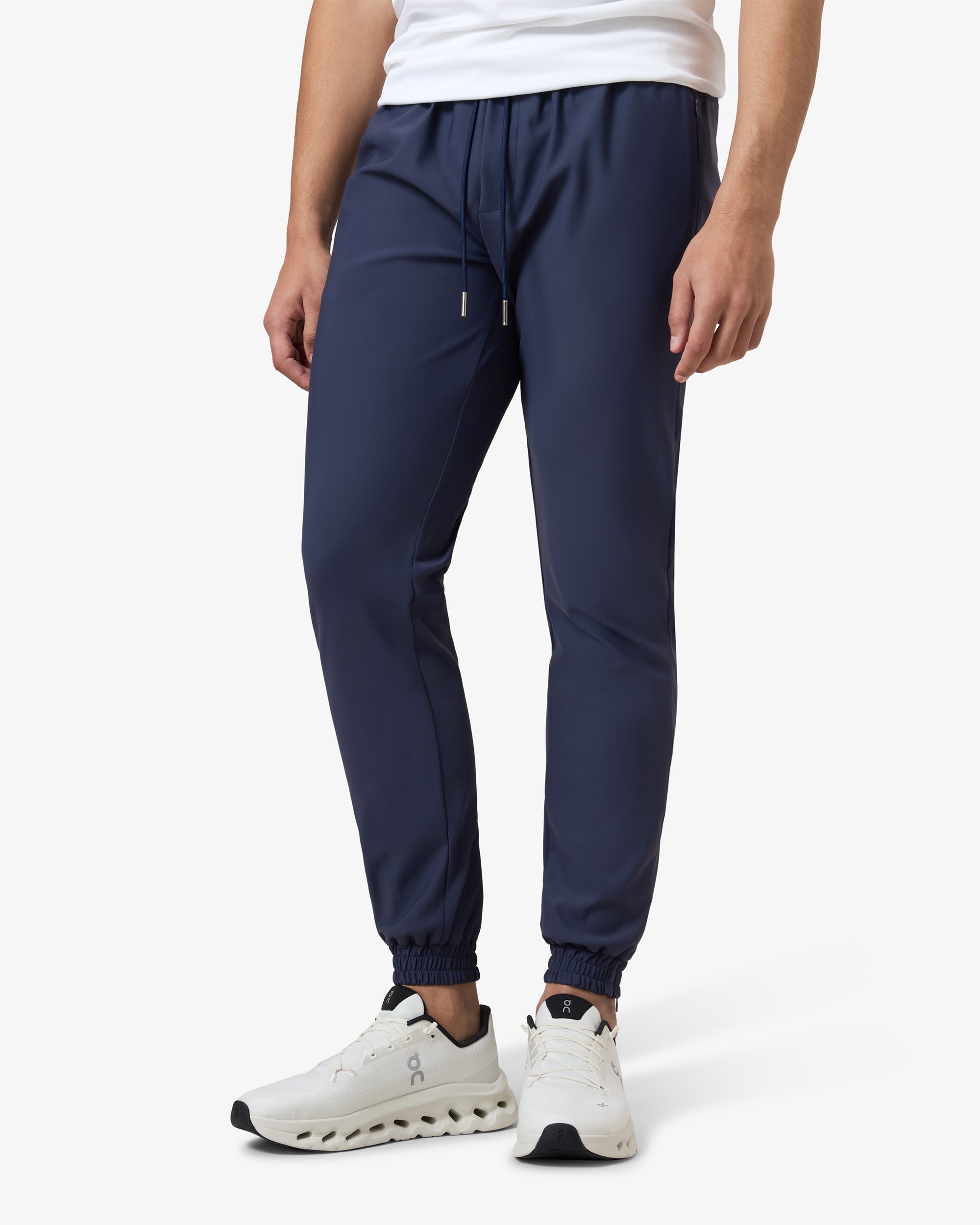 Hooded Tracksuit Pants Navy