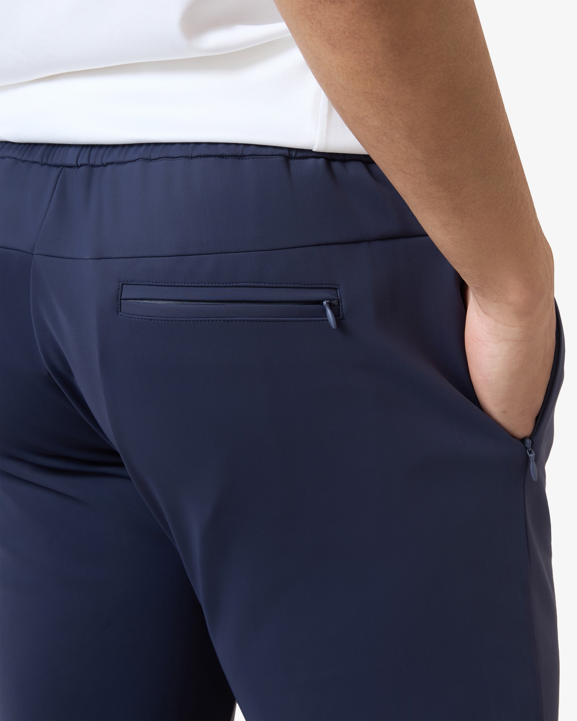 Hooded Tracksuit Pants Navy