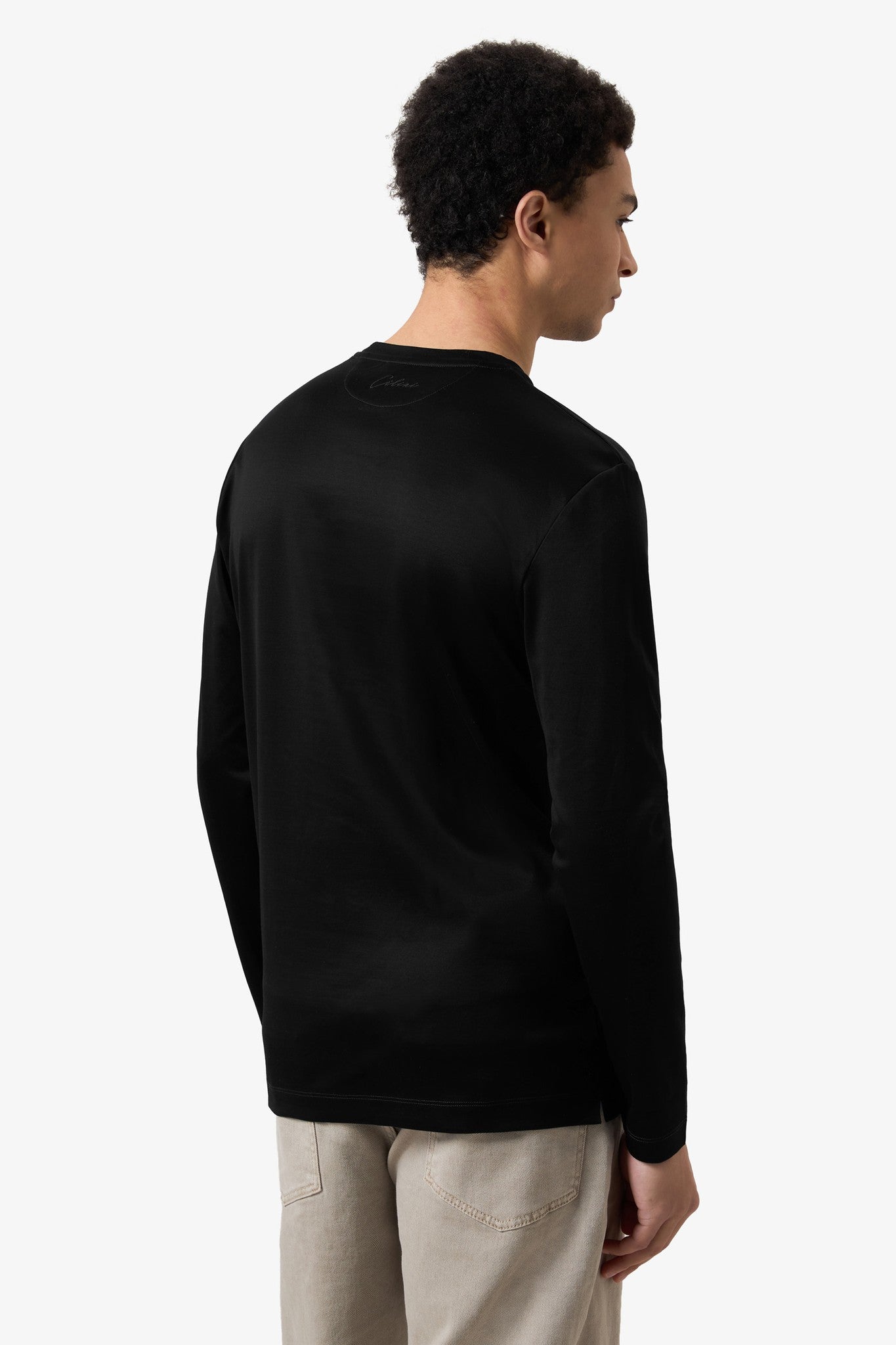Mercerized Longsleeve - Black