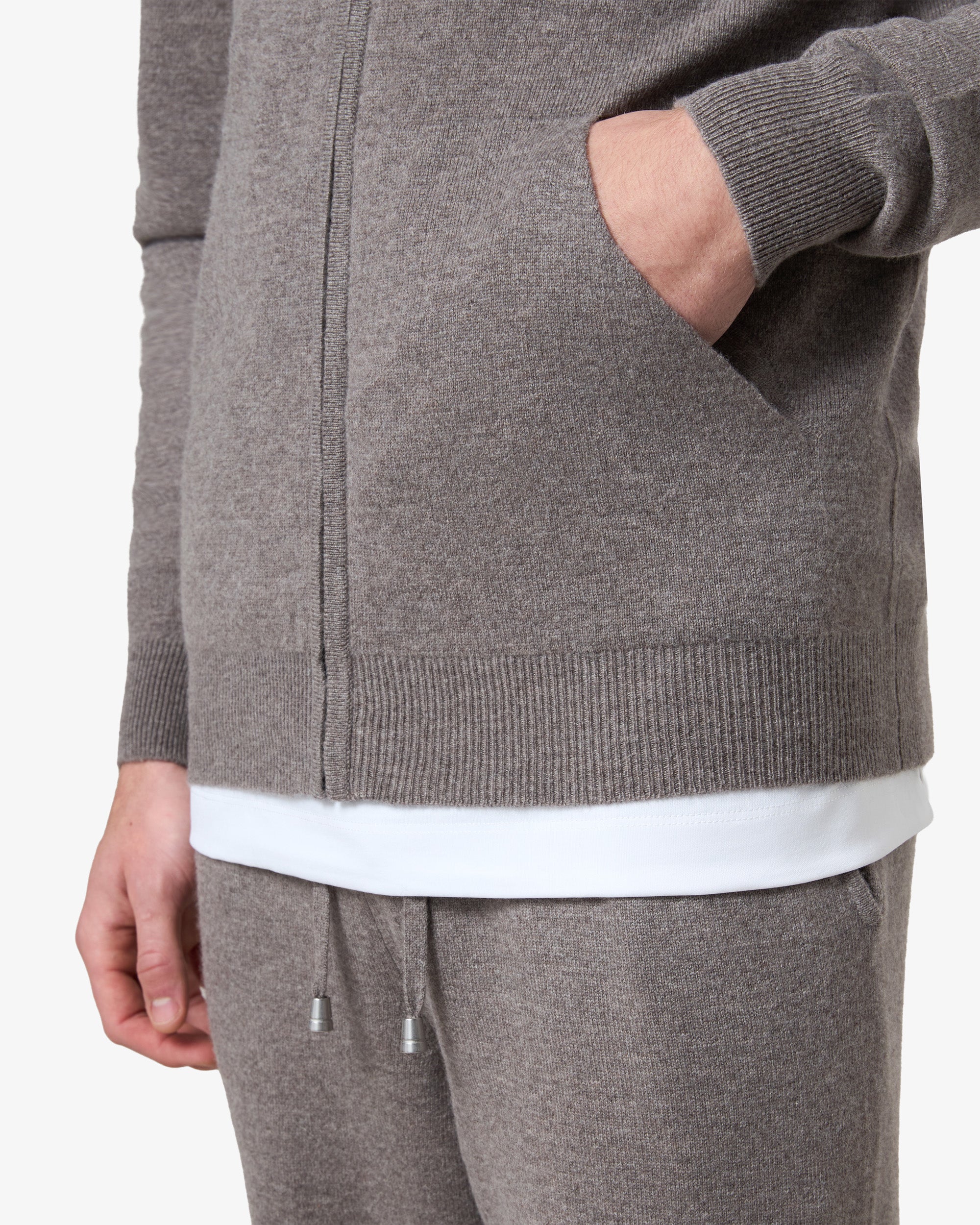 Cashmere tracksuit vapor