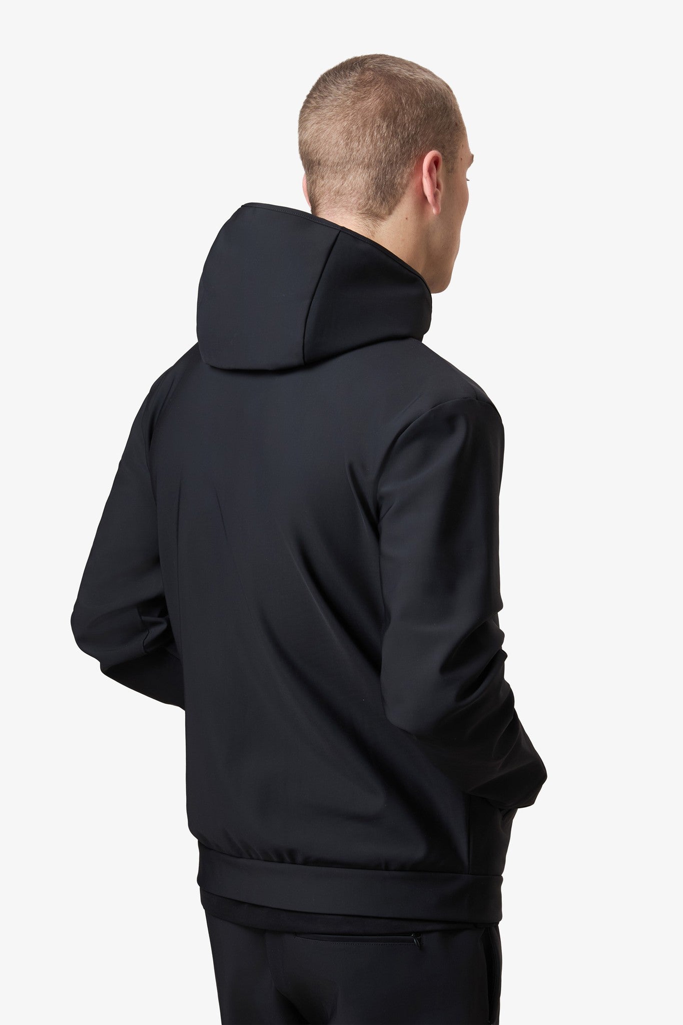 Hooded Tracksuit Vest Black