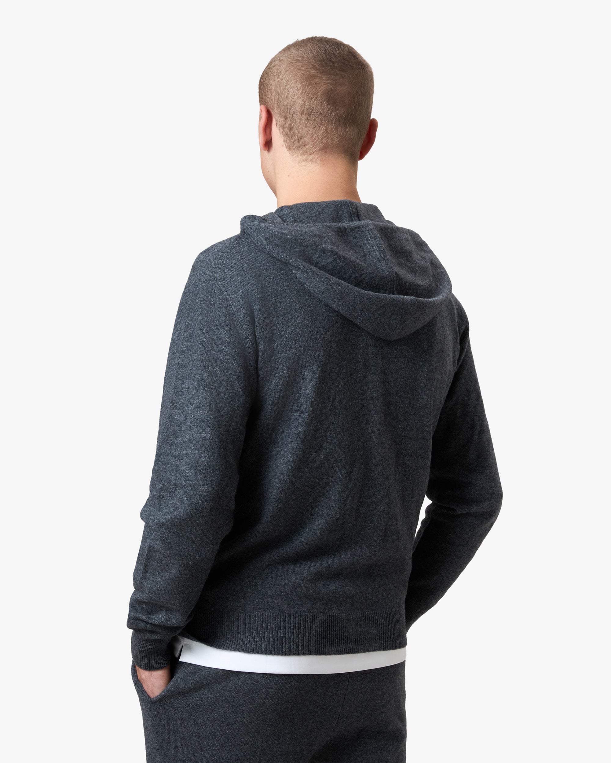 Cashmere tracksuit ruthenium