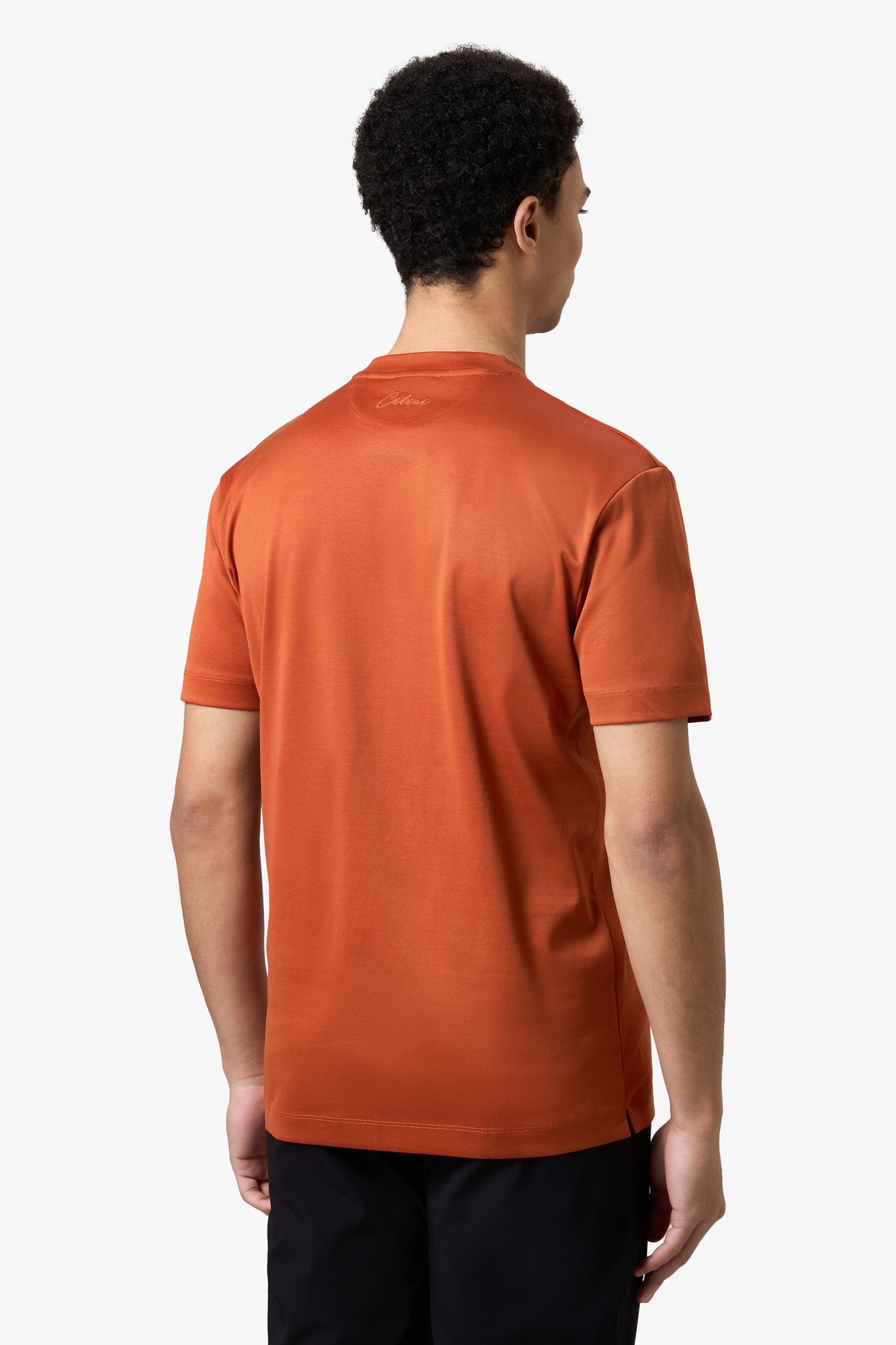 Double Mercerized T-shirt - Orange