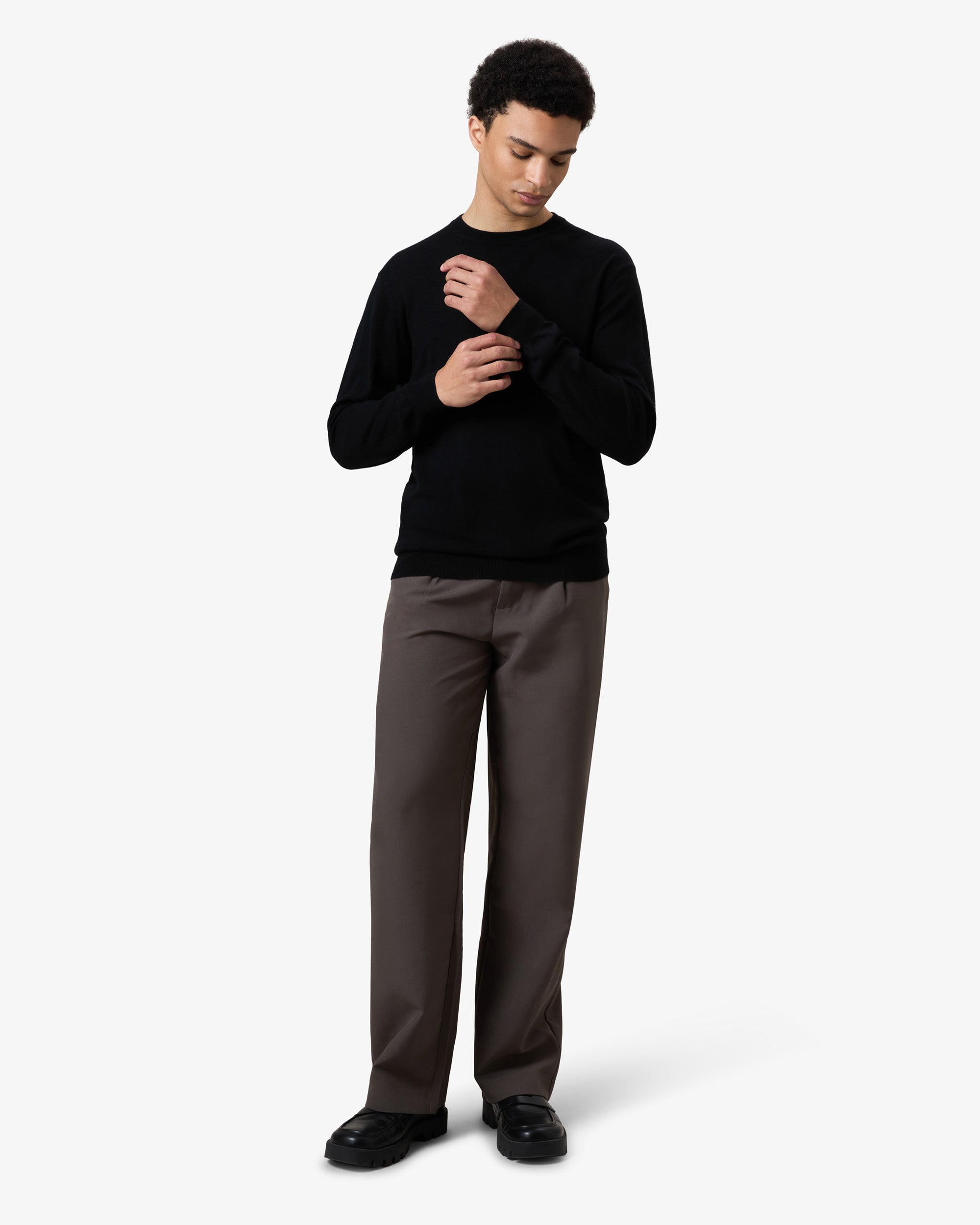 Cashmere longsleeve - nightsky