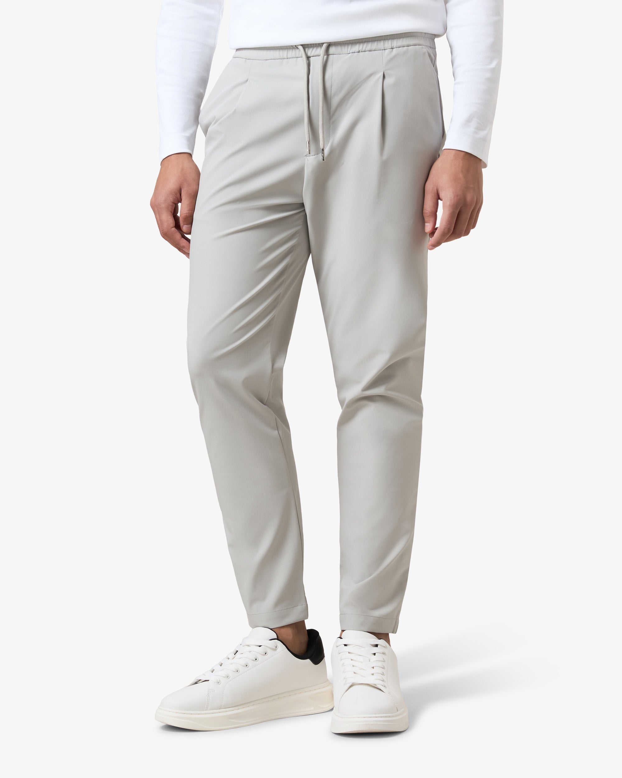 Casual Tech Pants - Stone Grey