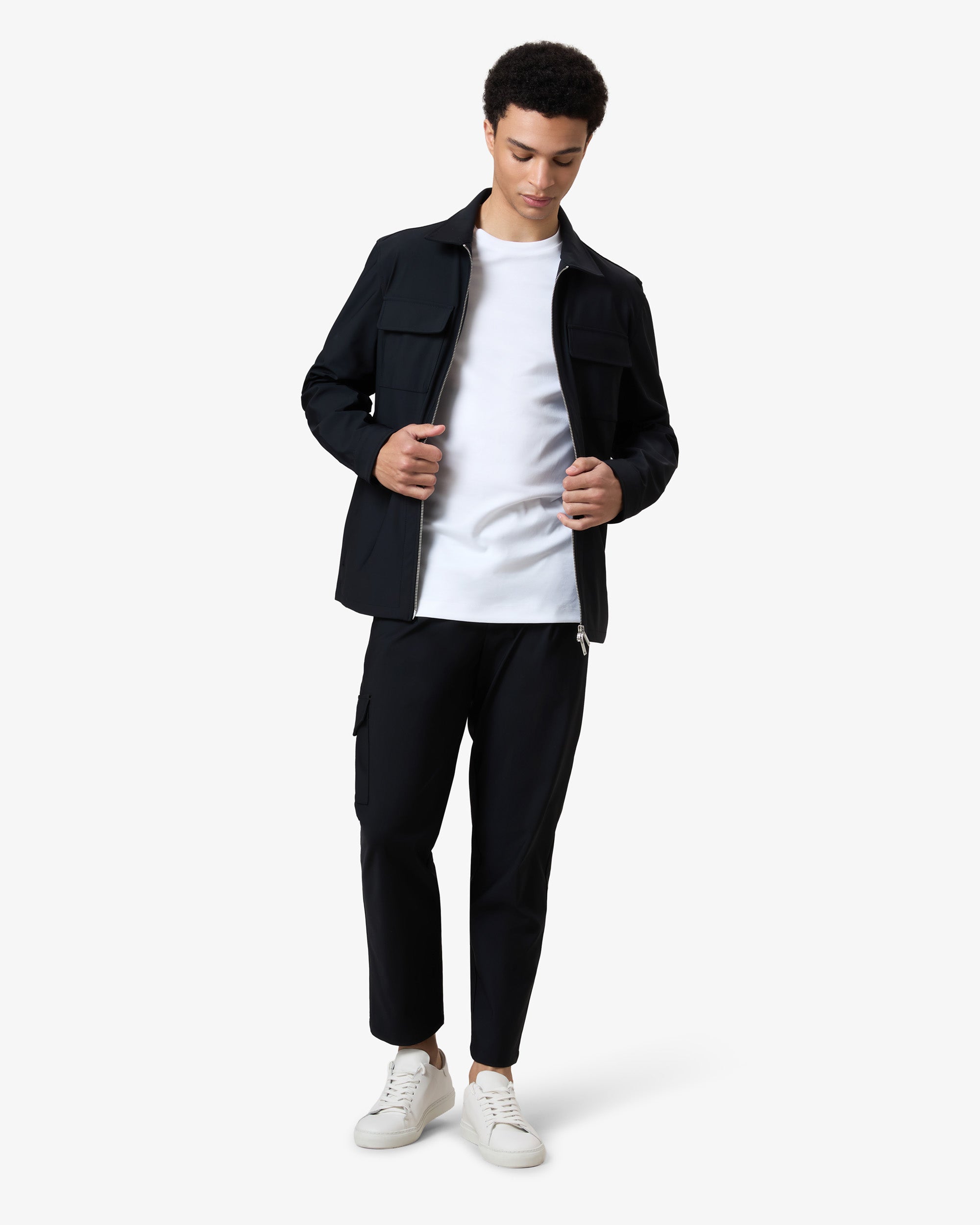 Duno Overshirt Jacket - Black