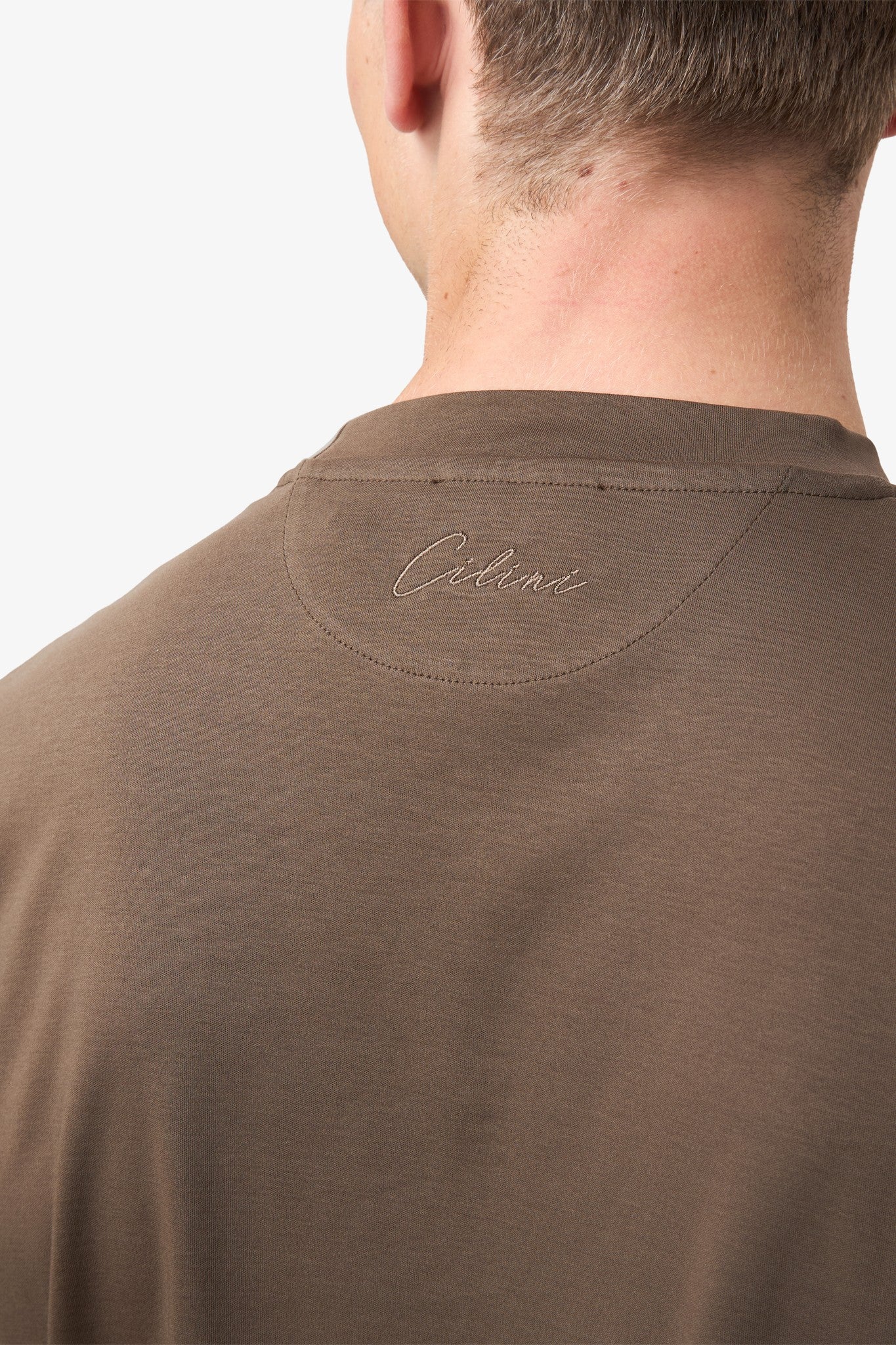 Brown tee