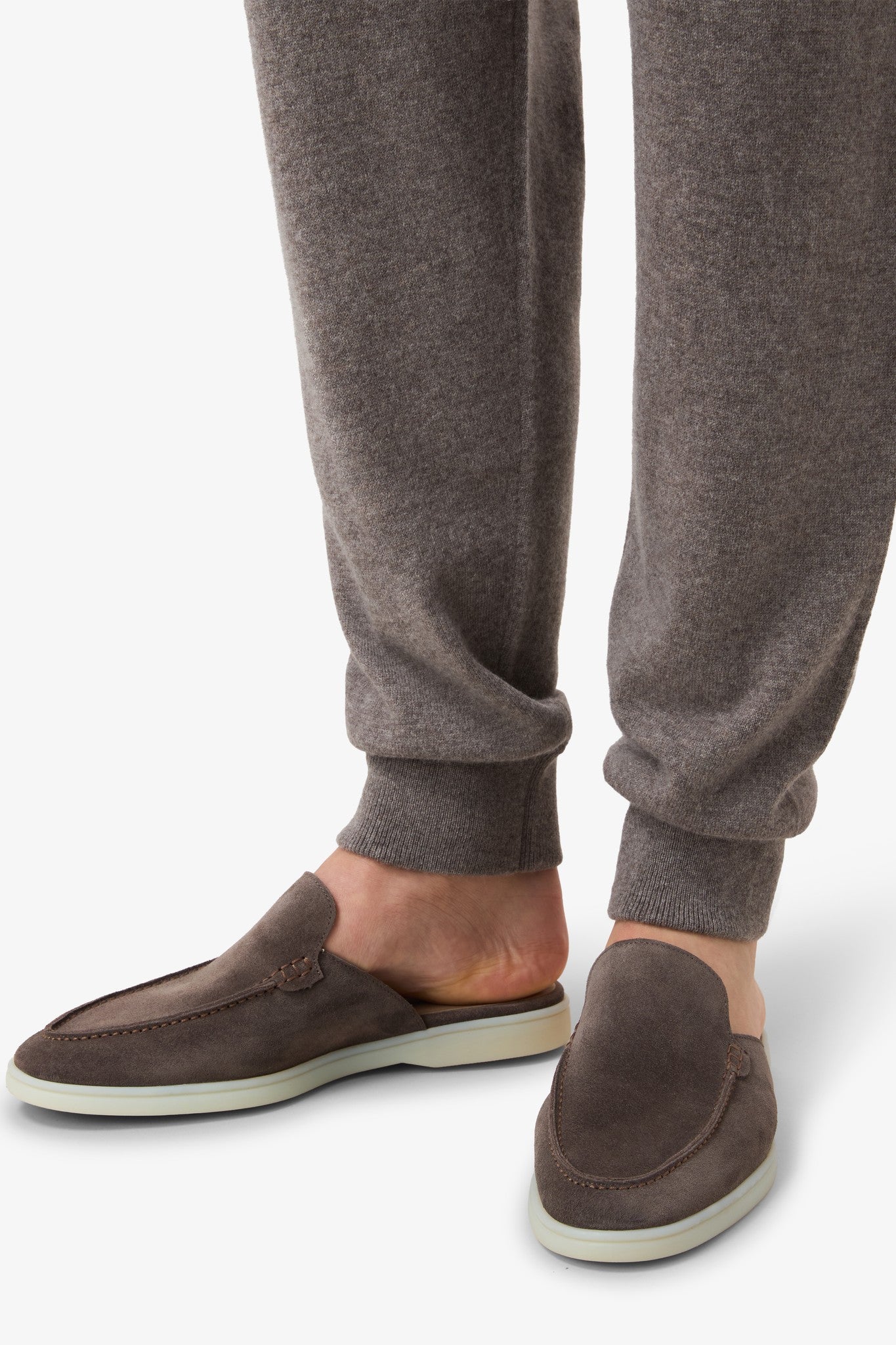 Cashmere Jogging Pants - Vapor