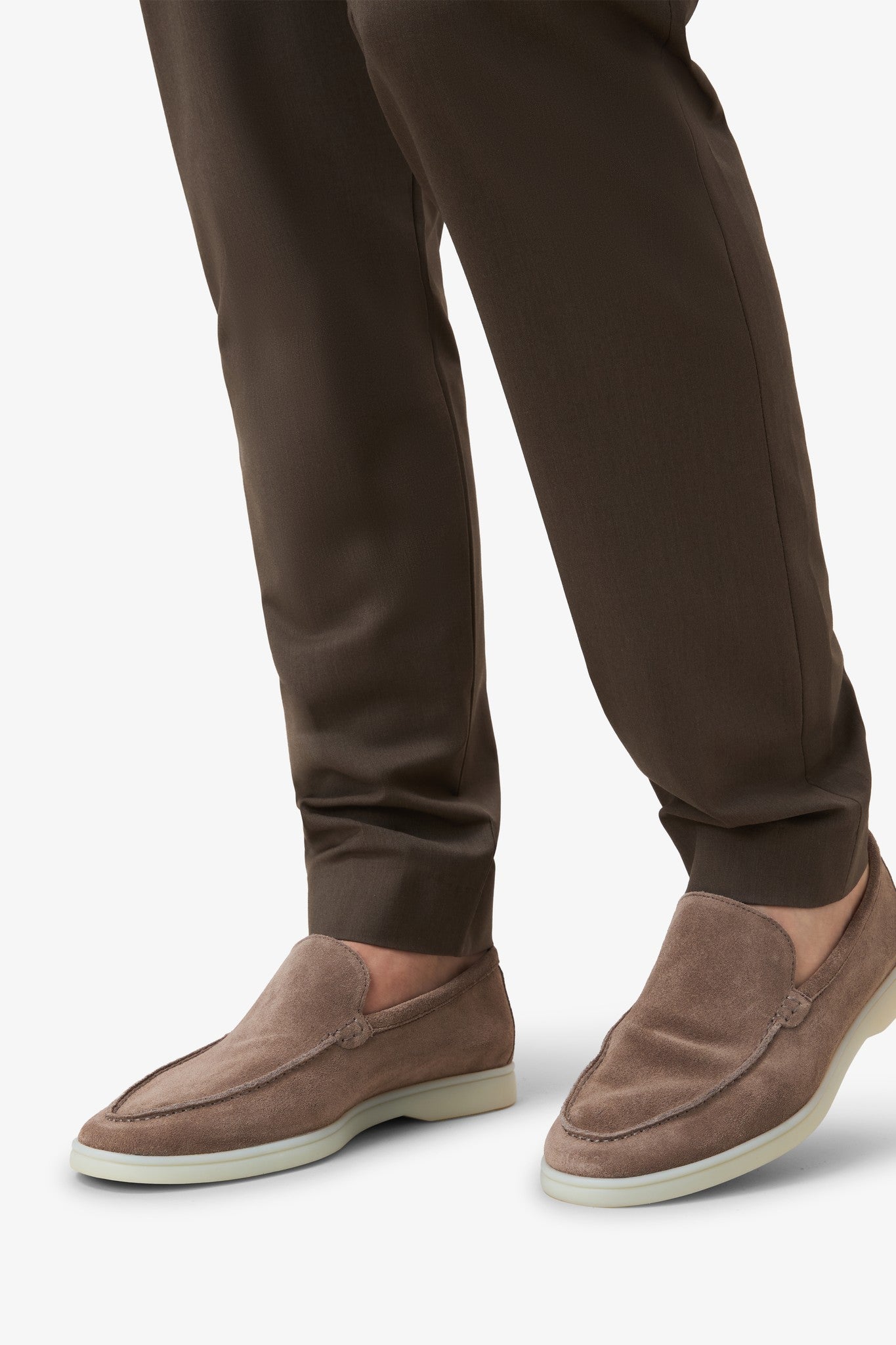 Classic Pantalon Dark Taupe