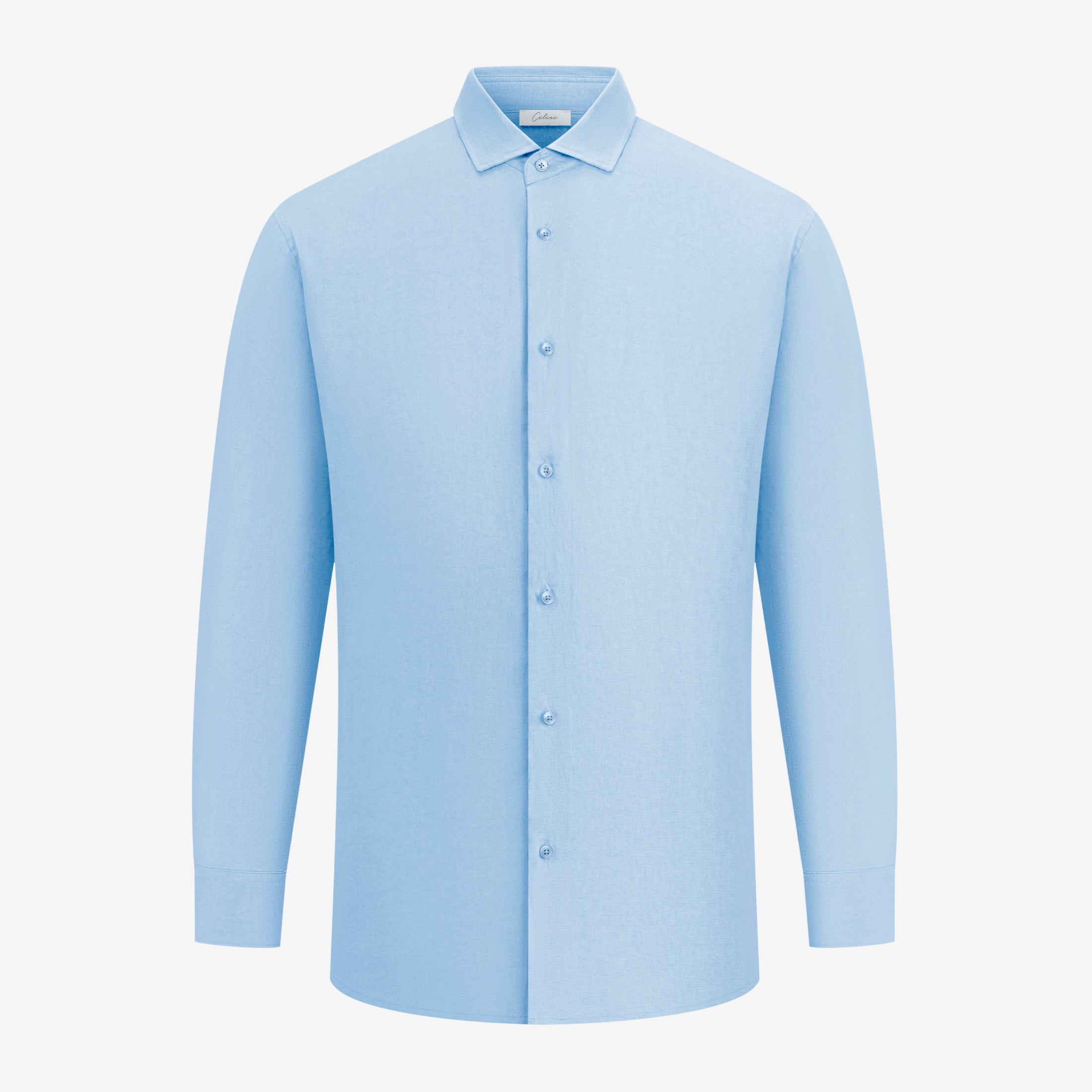 Linen Shirt - Light Blue