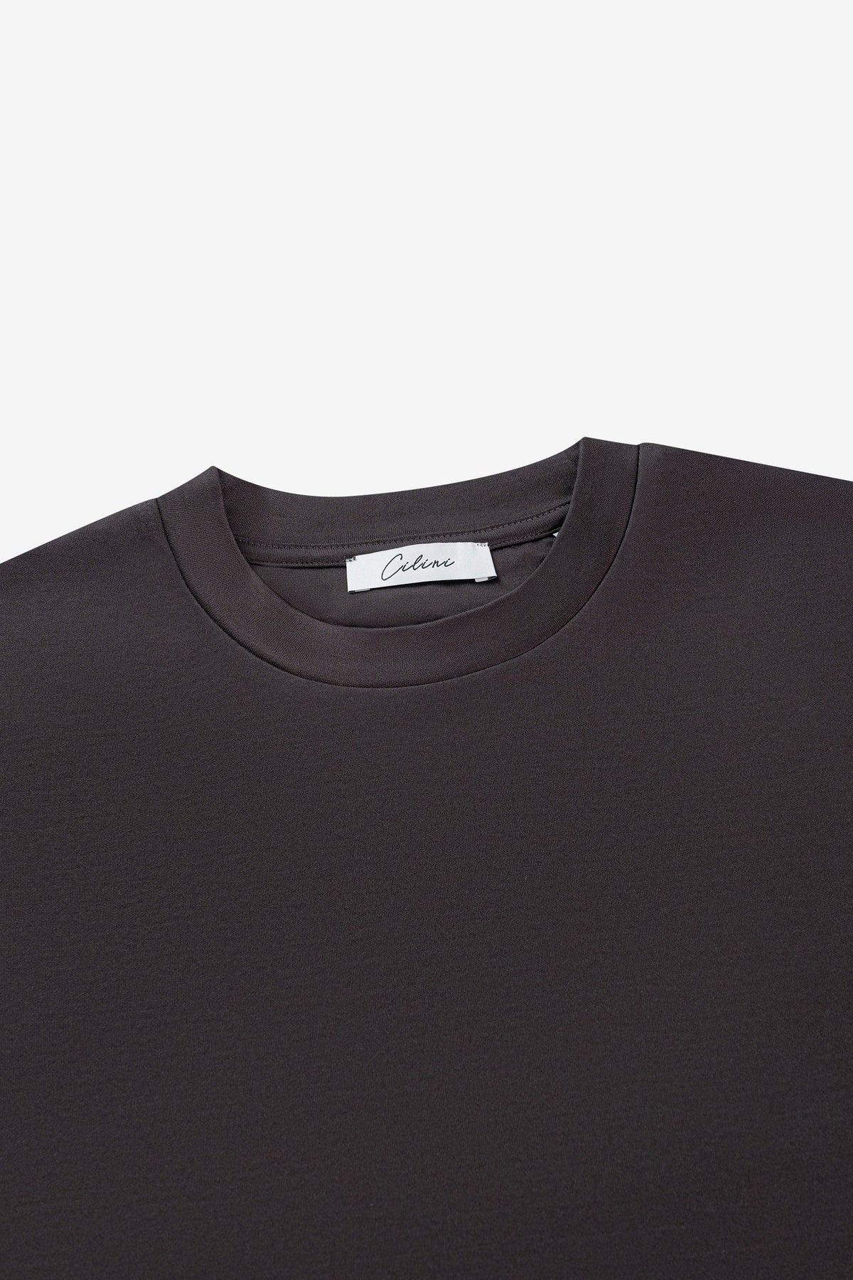 Double Mercerized T-shirt - Brown