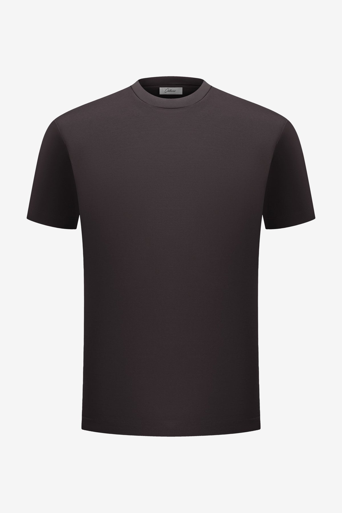 Double Mercerized T-shirt - Brown