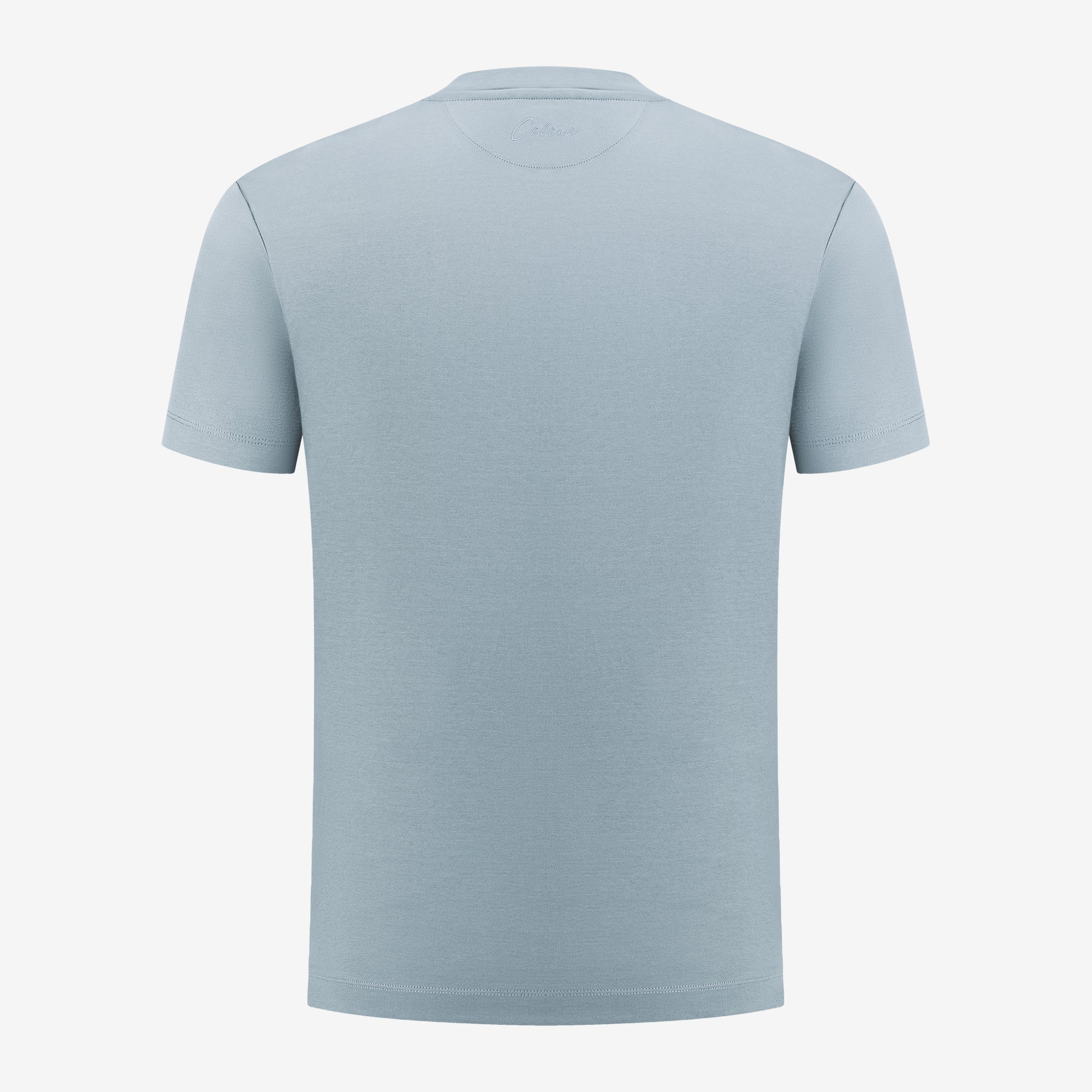 Mercerized Supima T-shirt - Light Blue