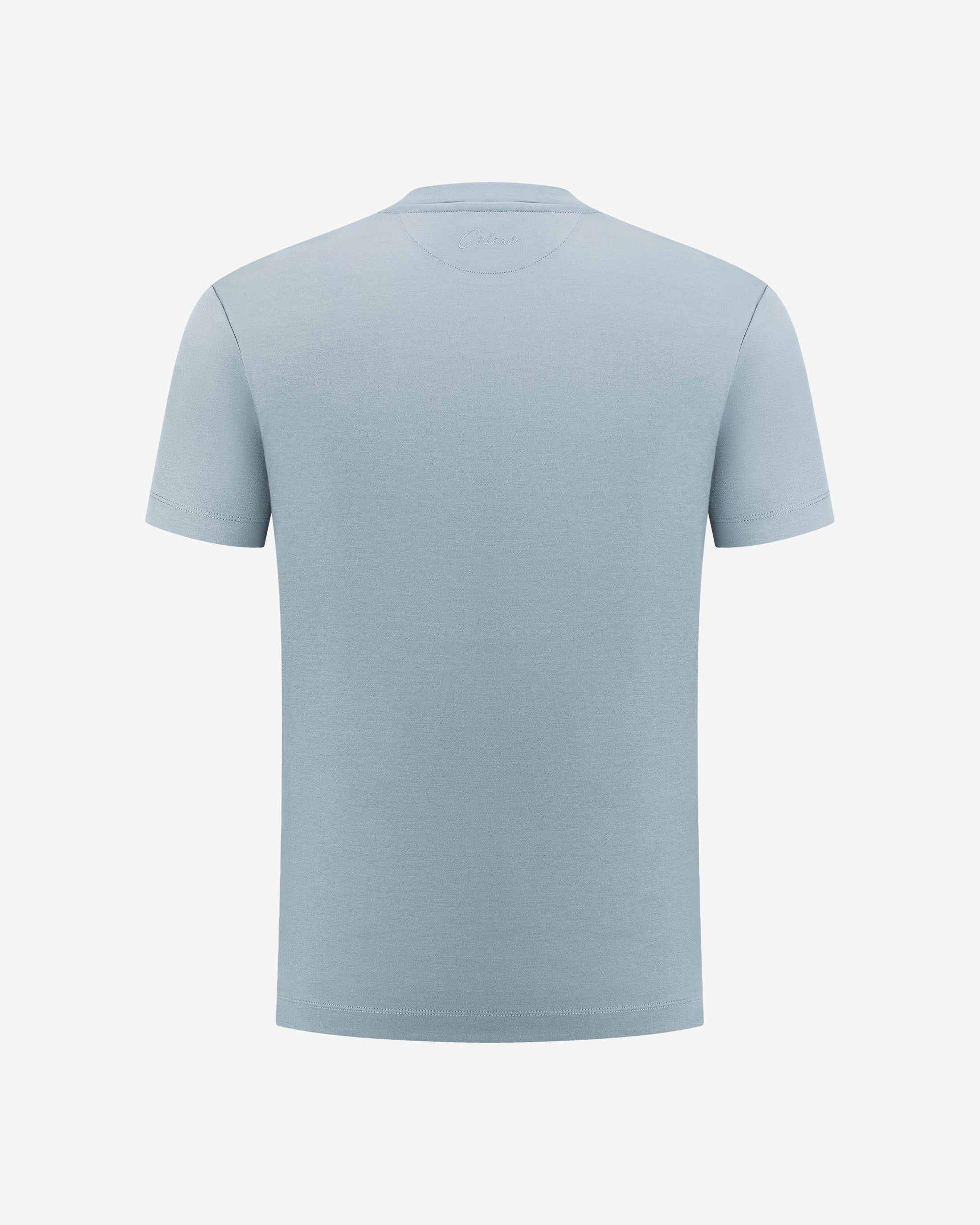 Mercerized Supima T-shirt - Light Blue