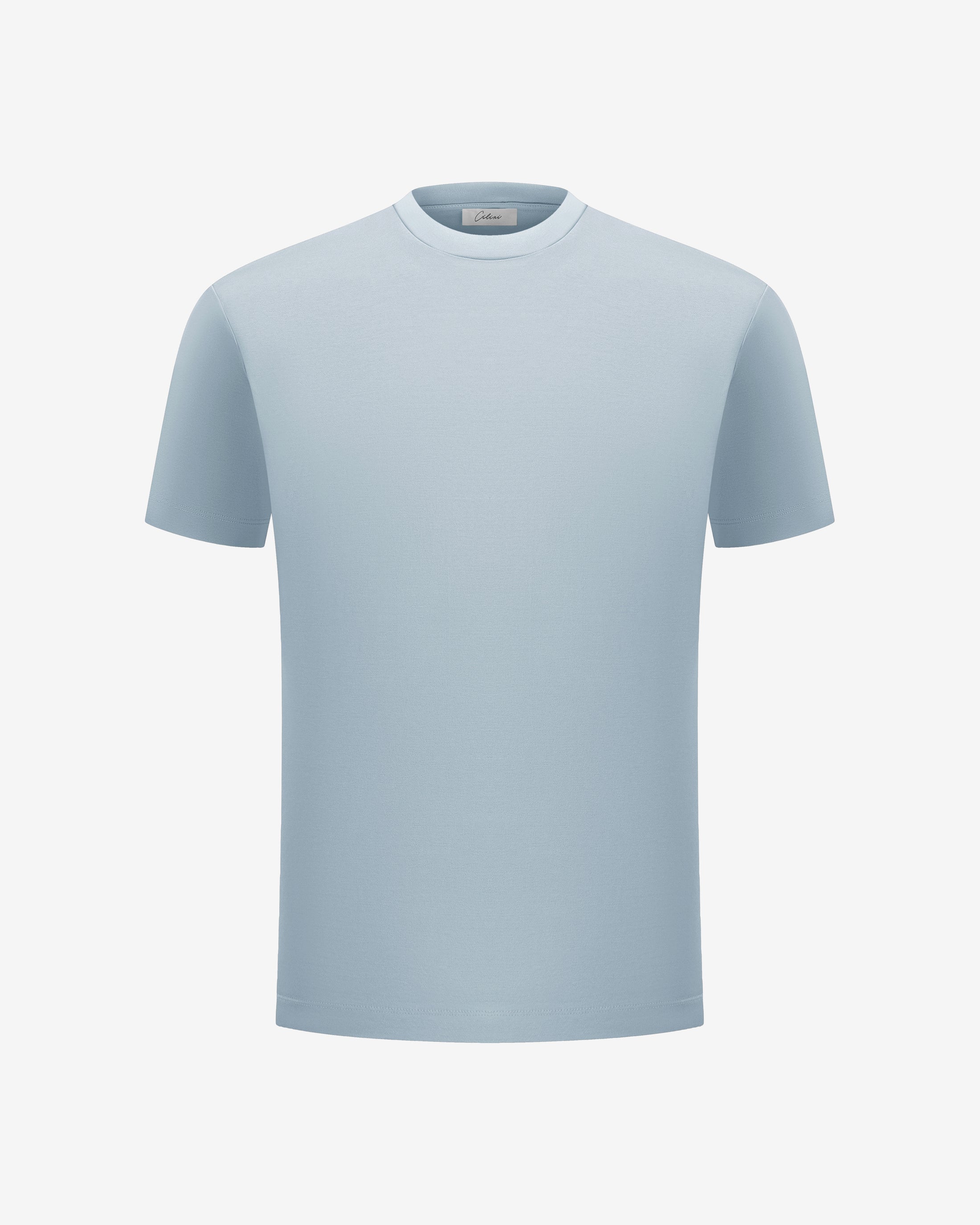 Mercerized Supima T-shirt - Light Blue