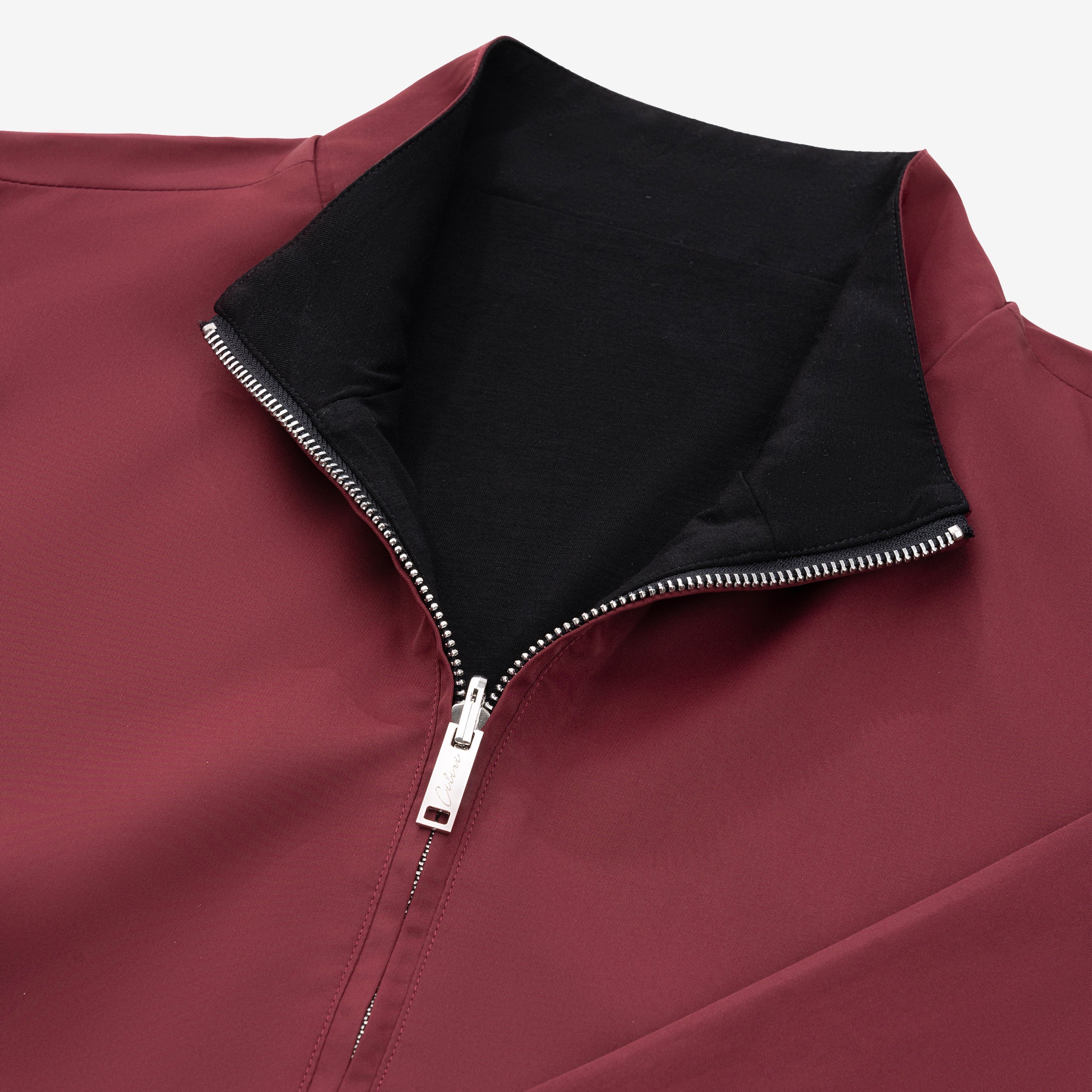 Reversible Collared Jacket - Red