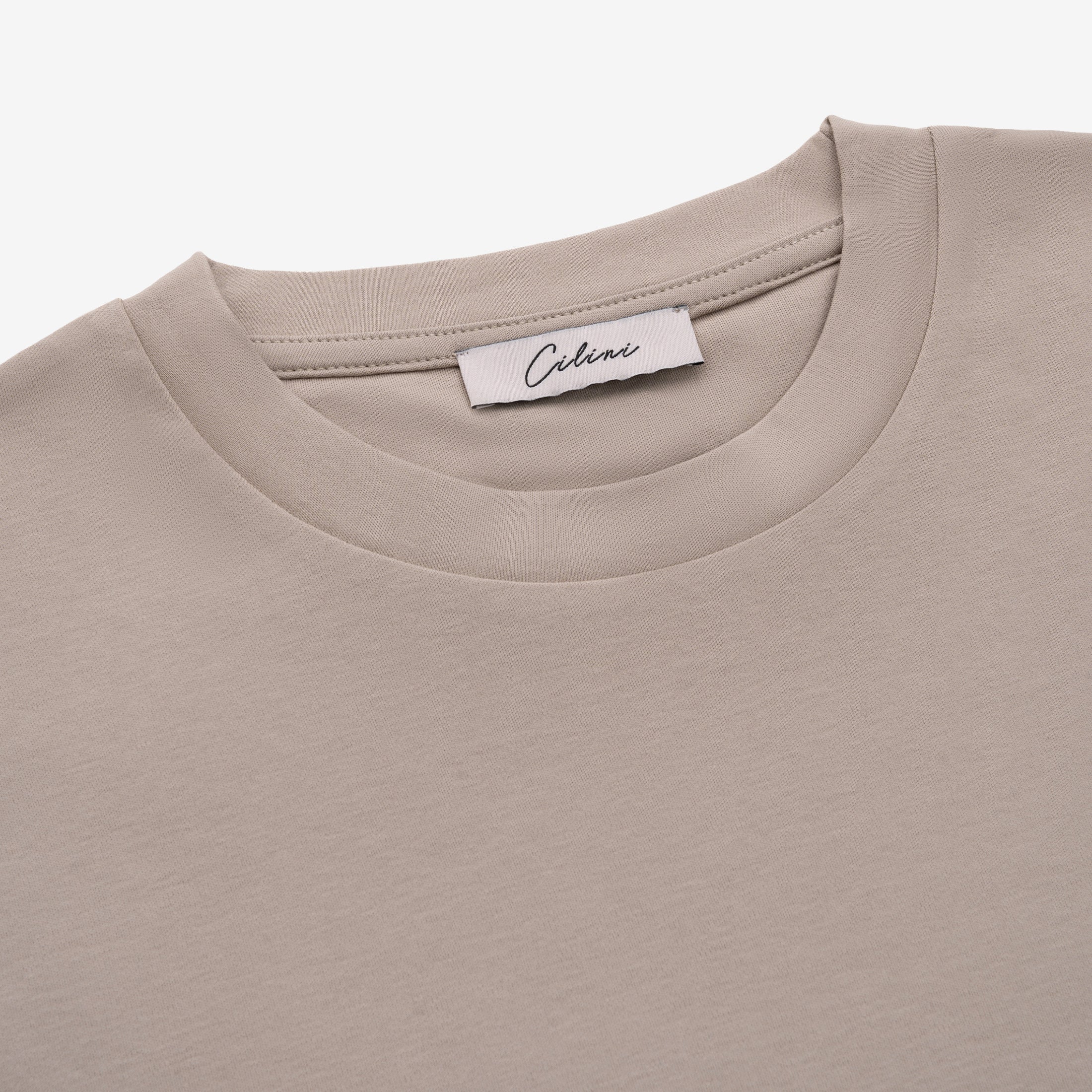 Mercerized Supima T-shirt - Sandy