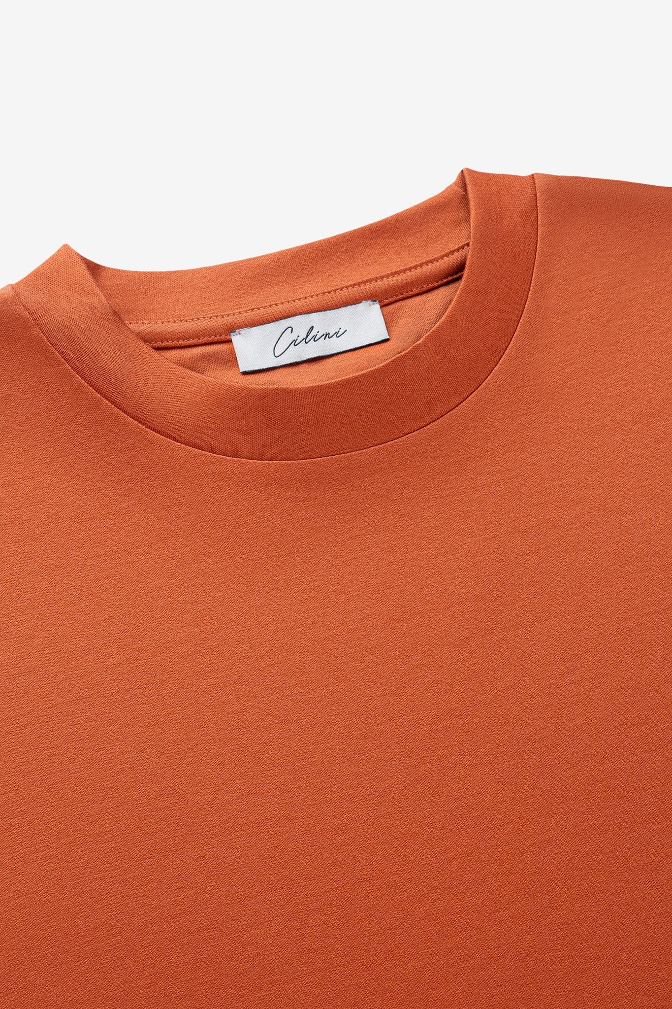 Double Mercerized T-shirt - Orange