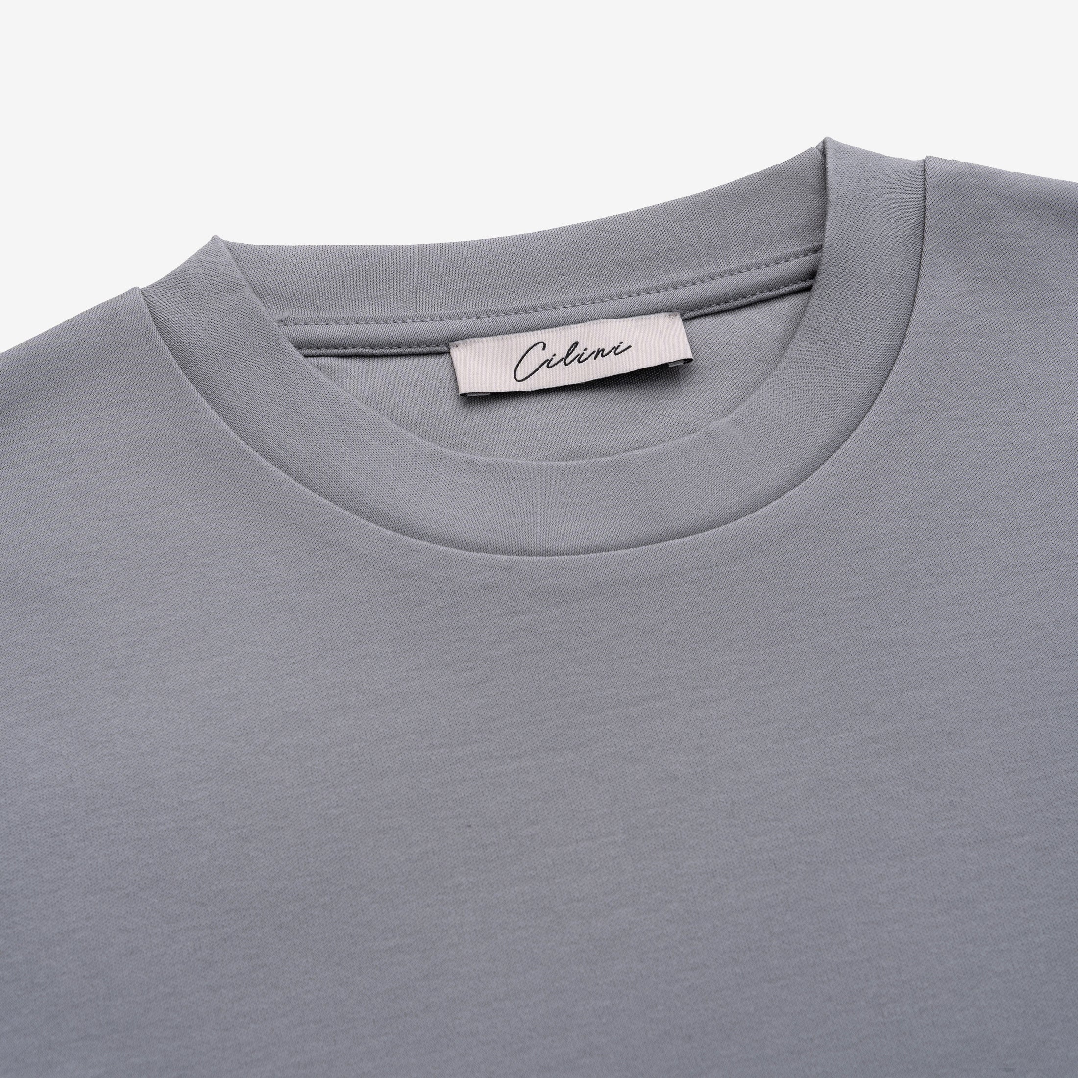 Mercerized Supima T-shirt - Grey