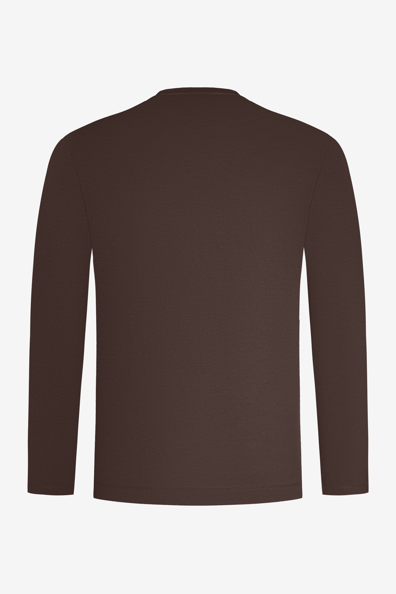 Mercerized long sleeve - Red Brown