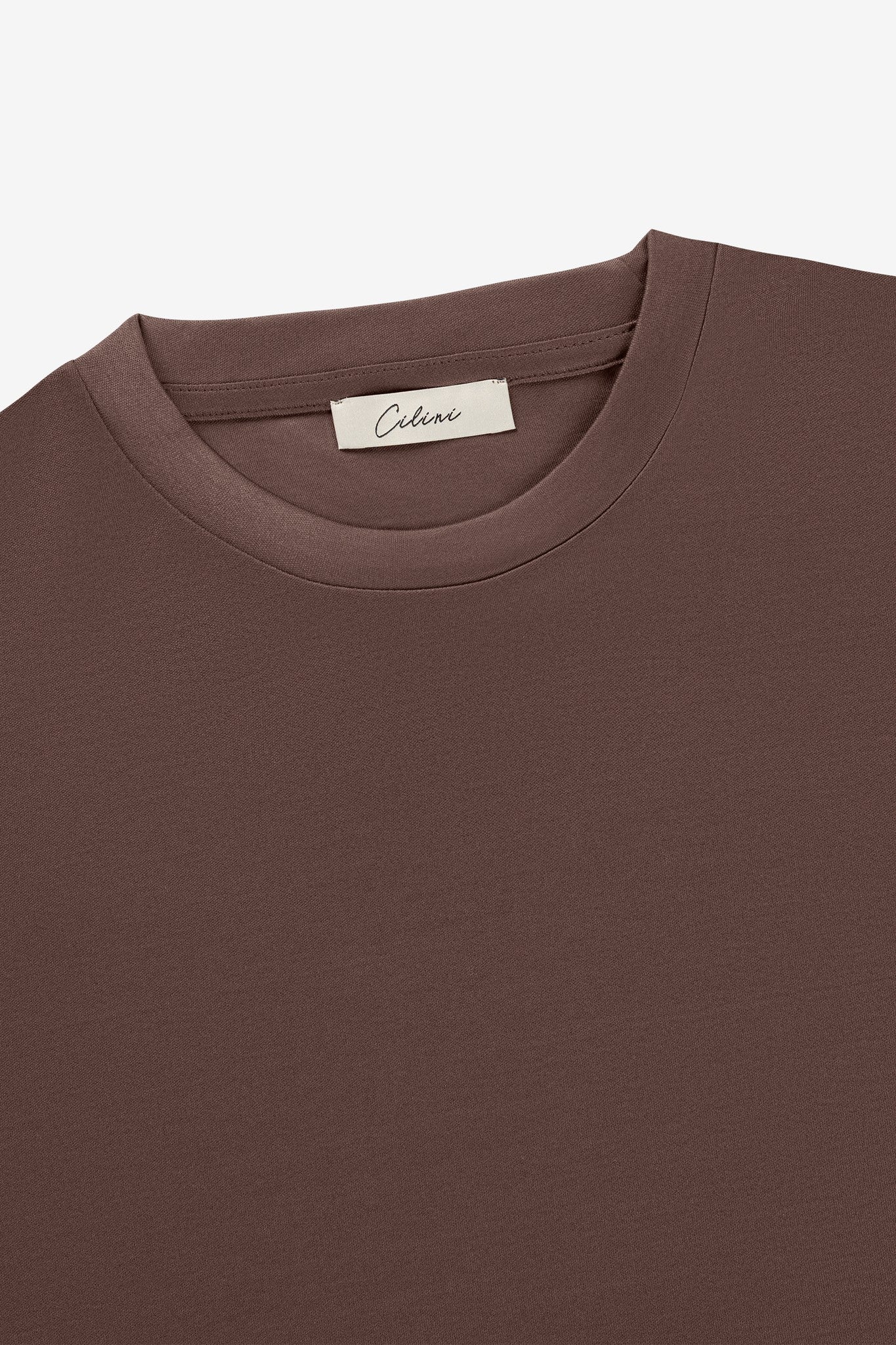 Mercerized long sleeve - Red Brown
