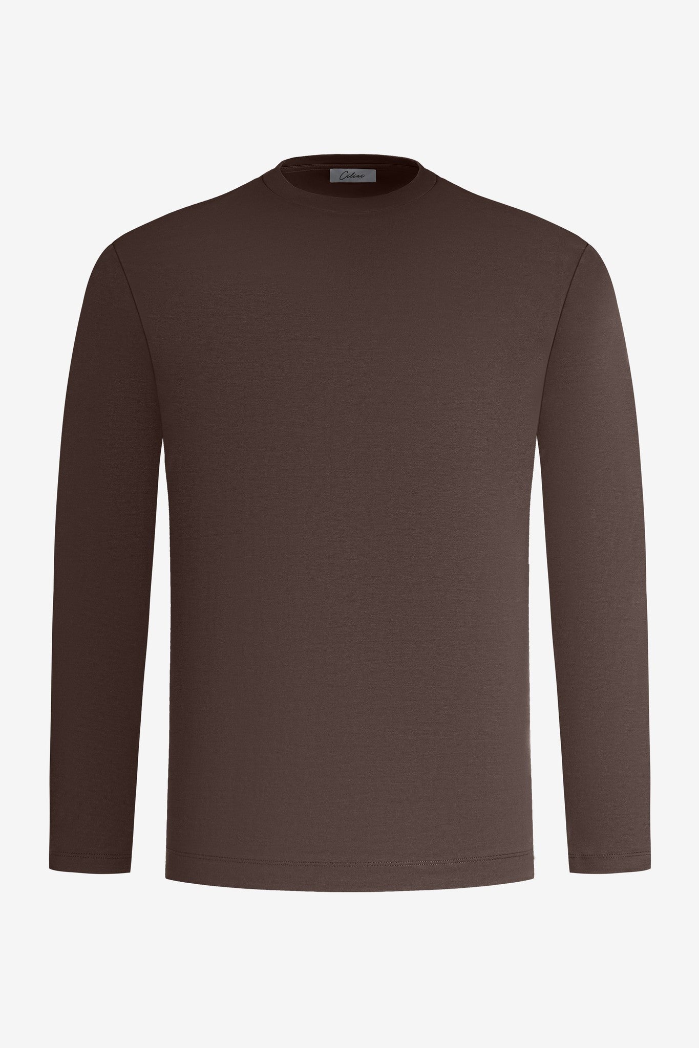 Mercerized long sleeve - Red Brown
