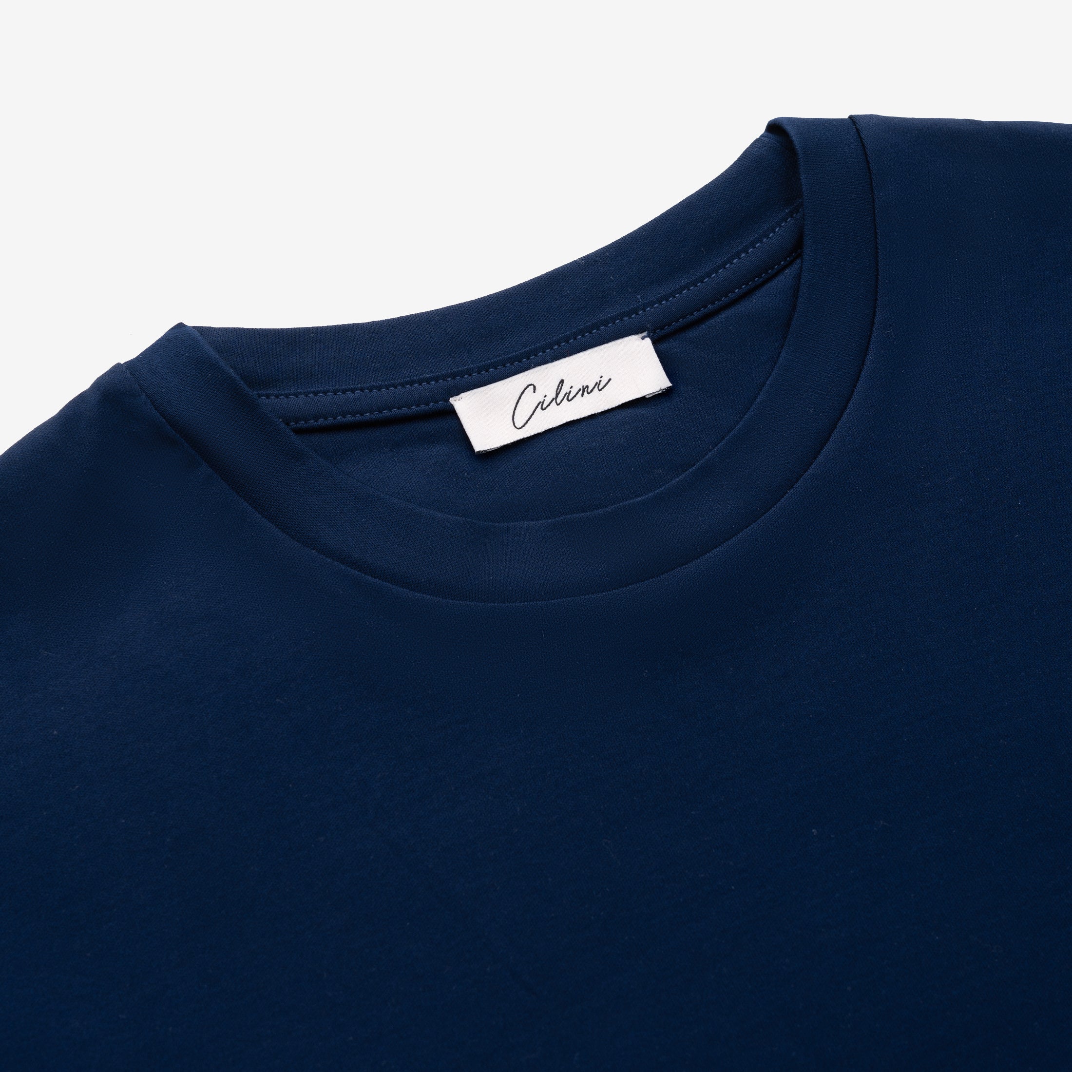 Mercerized Longsleeve - Navy