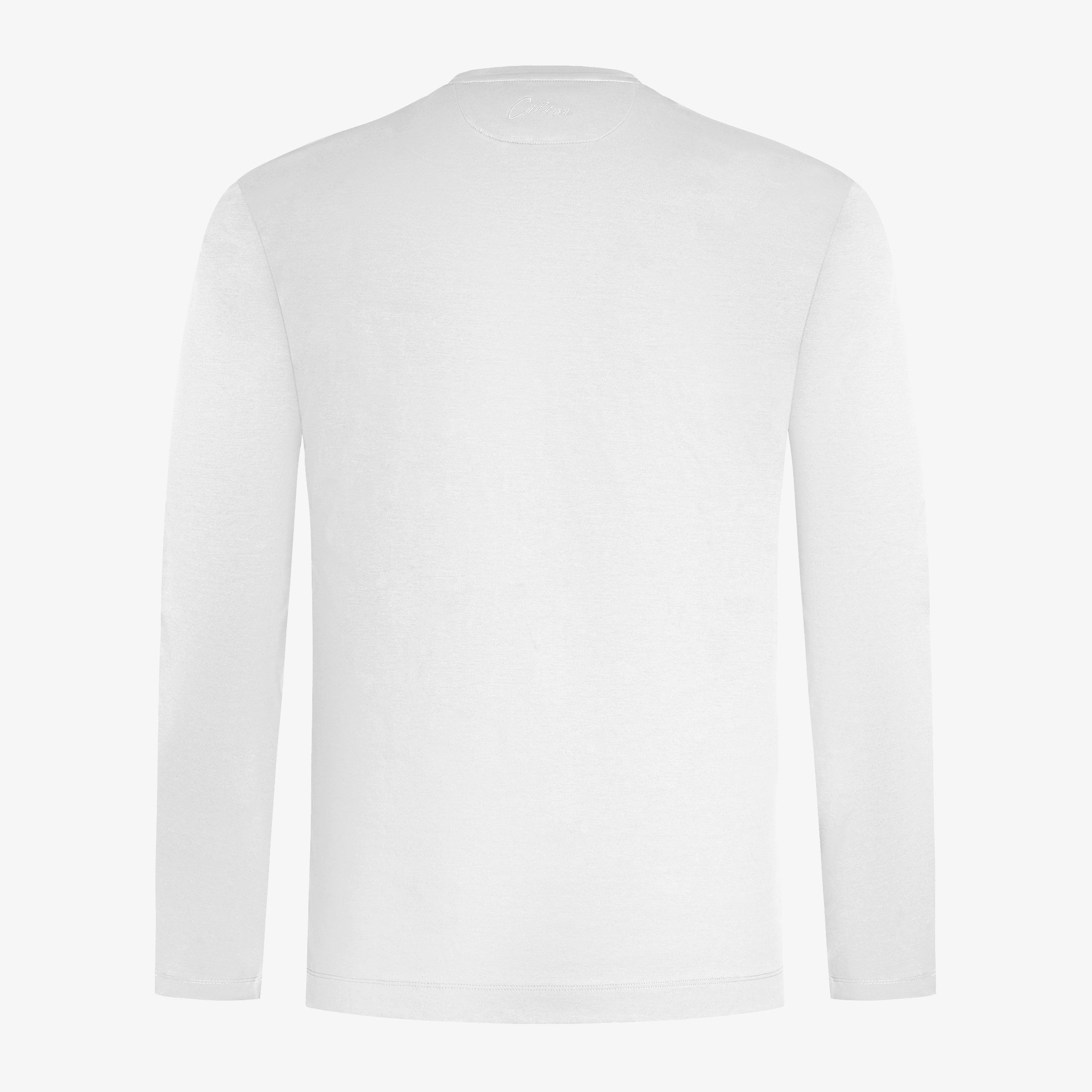 Mercerized Longsleeve - White