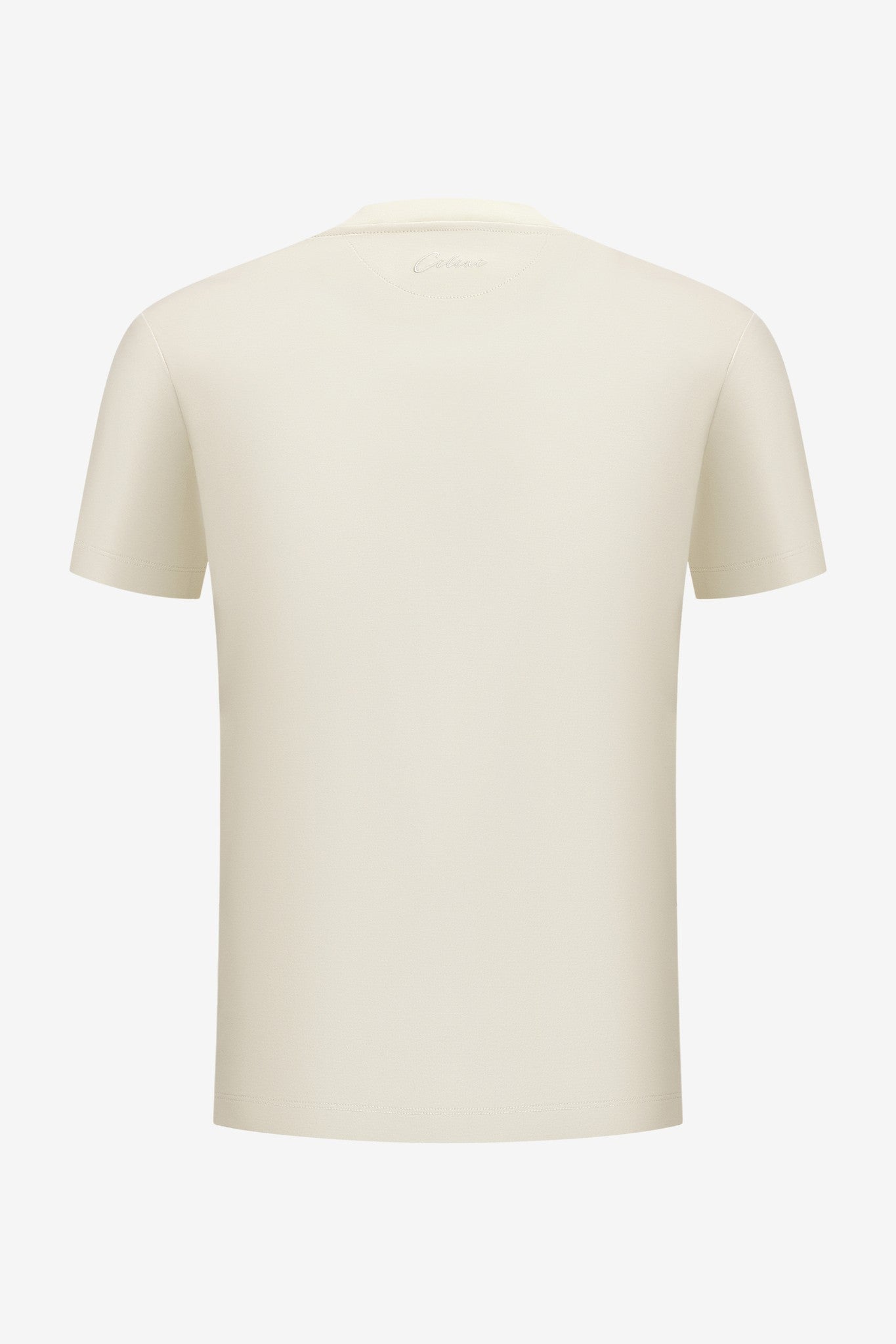 Double Mercerized T-shirt - Beige