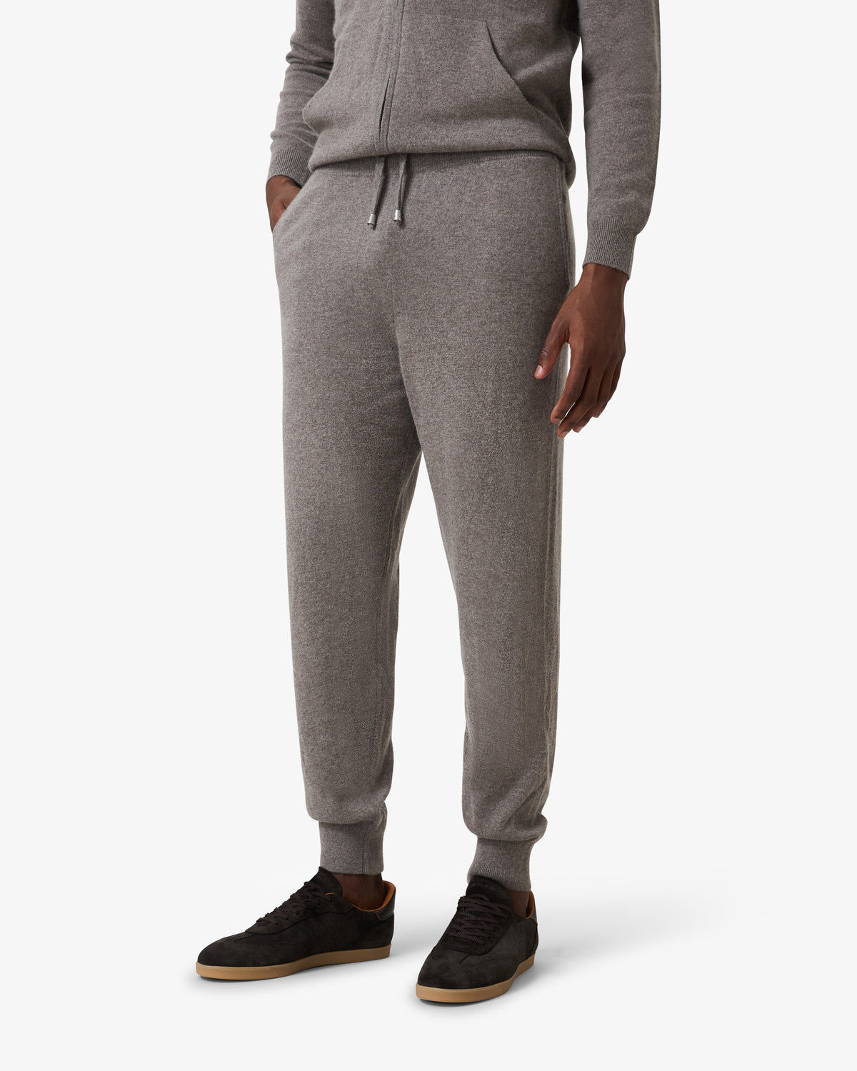 Cashmere Tracksuit Pants - Vapor