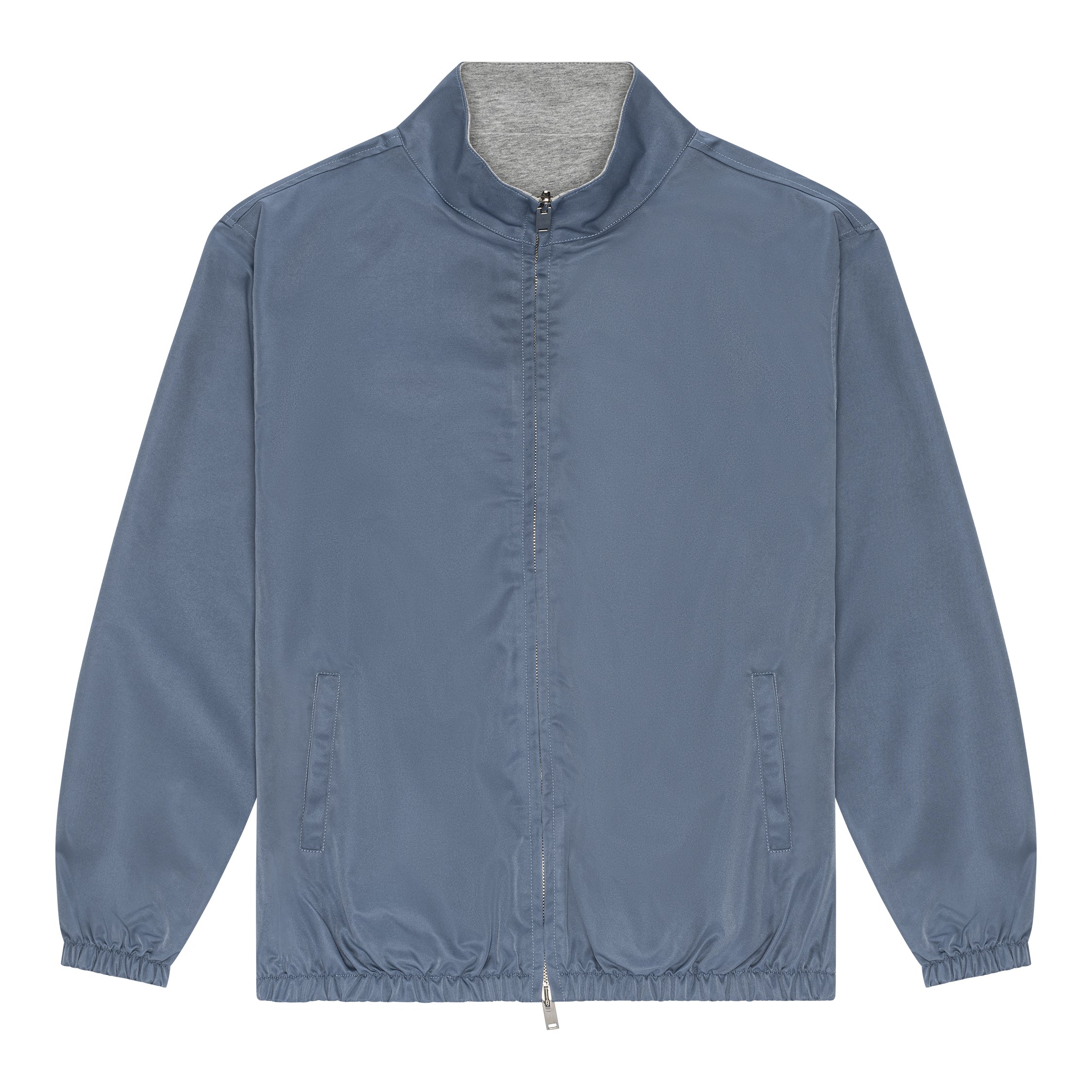Reversible Jacket - Light Blue / Grey