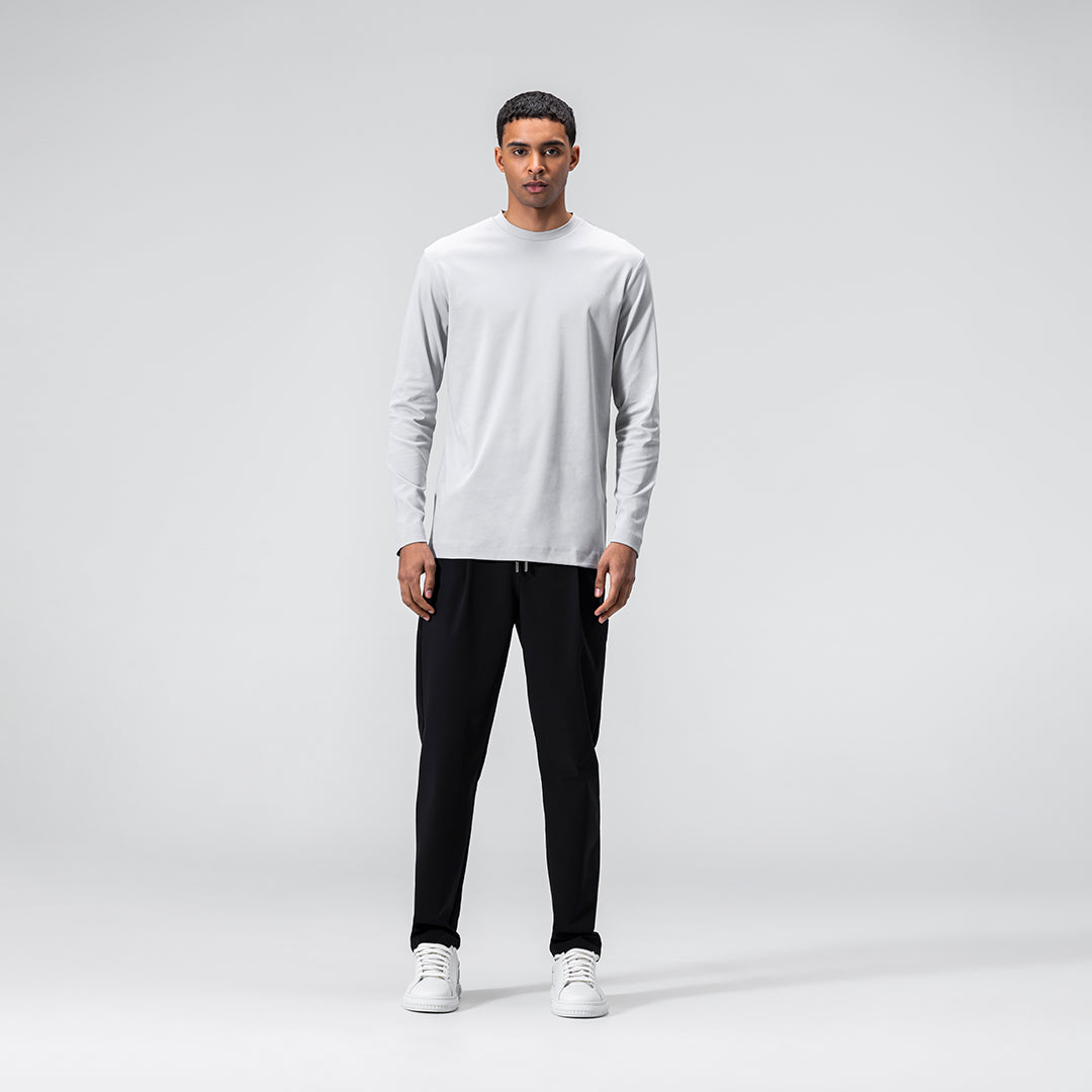 Mercerized Longsleeve - Grey