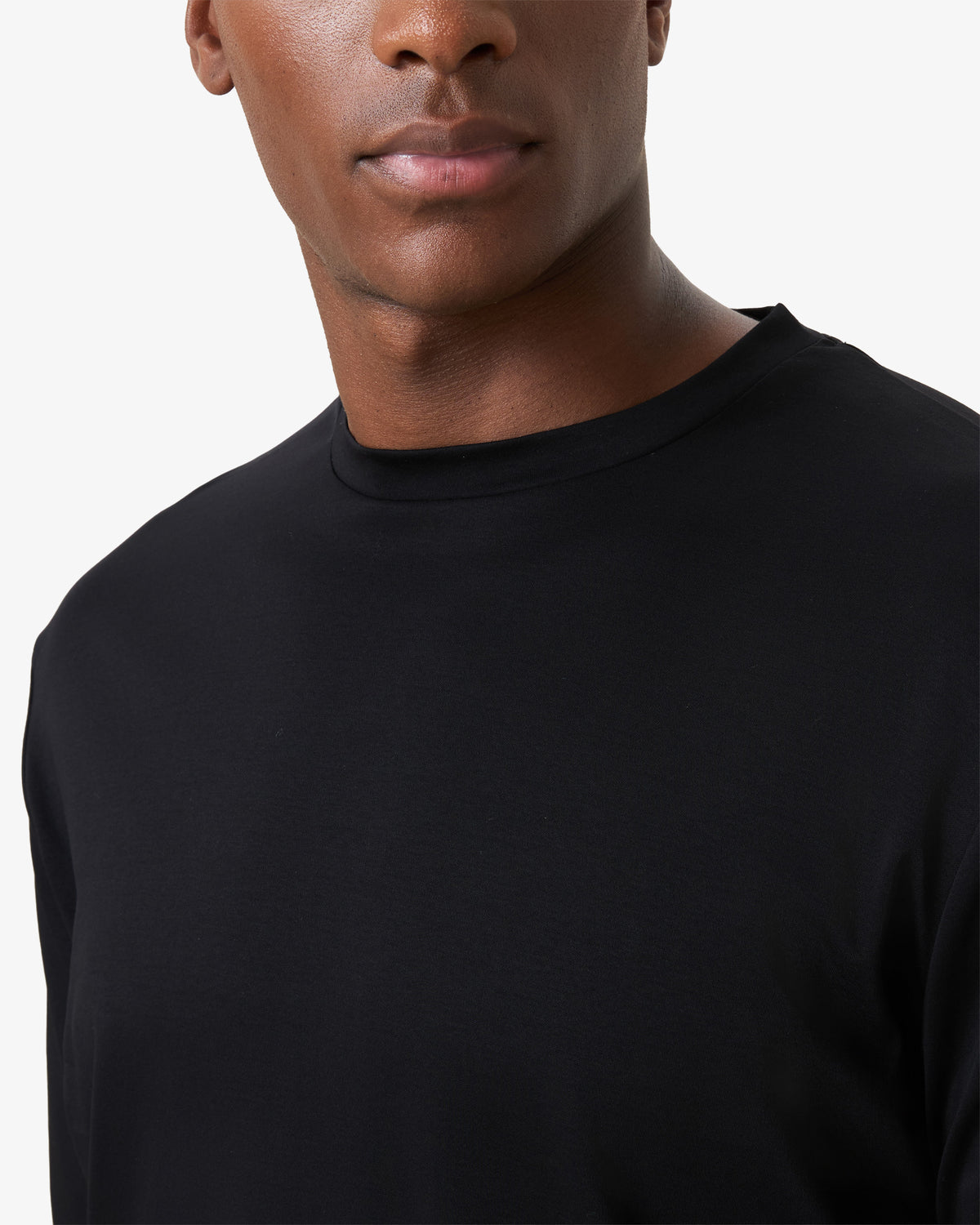Mercerized Longsleeve - Black