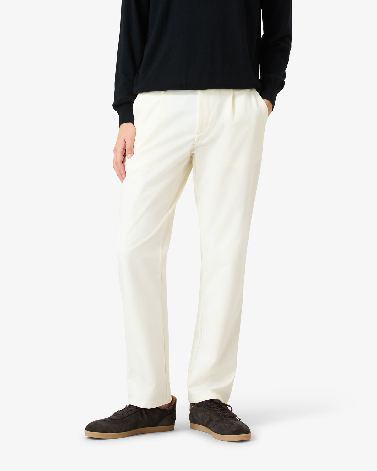 Stretch Pants - Off-White