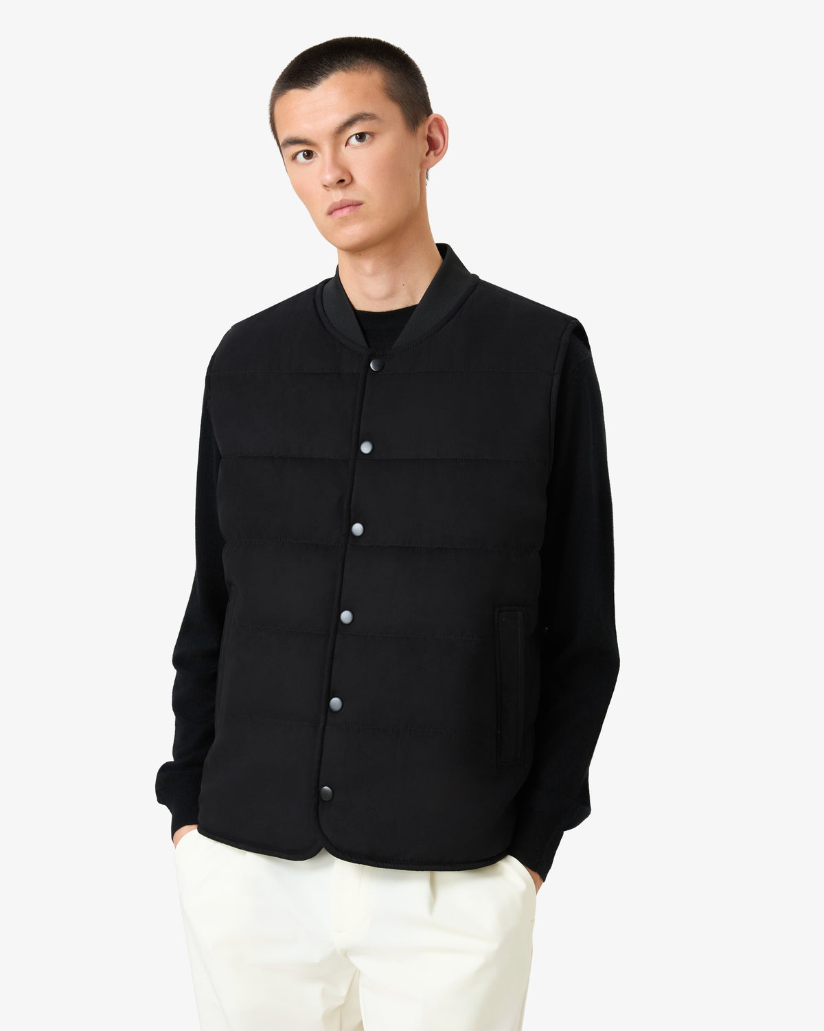 Suède Bodywarmer Black