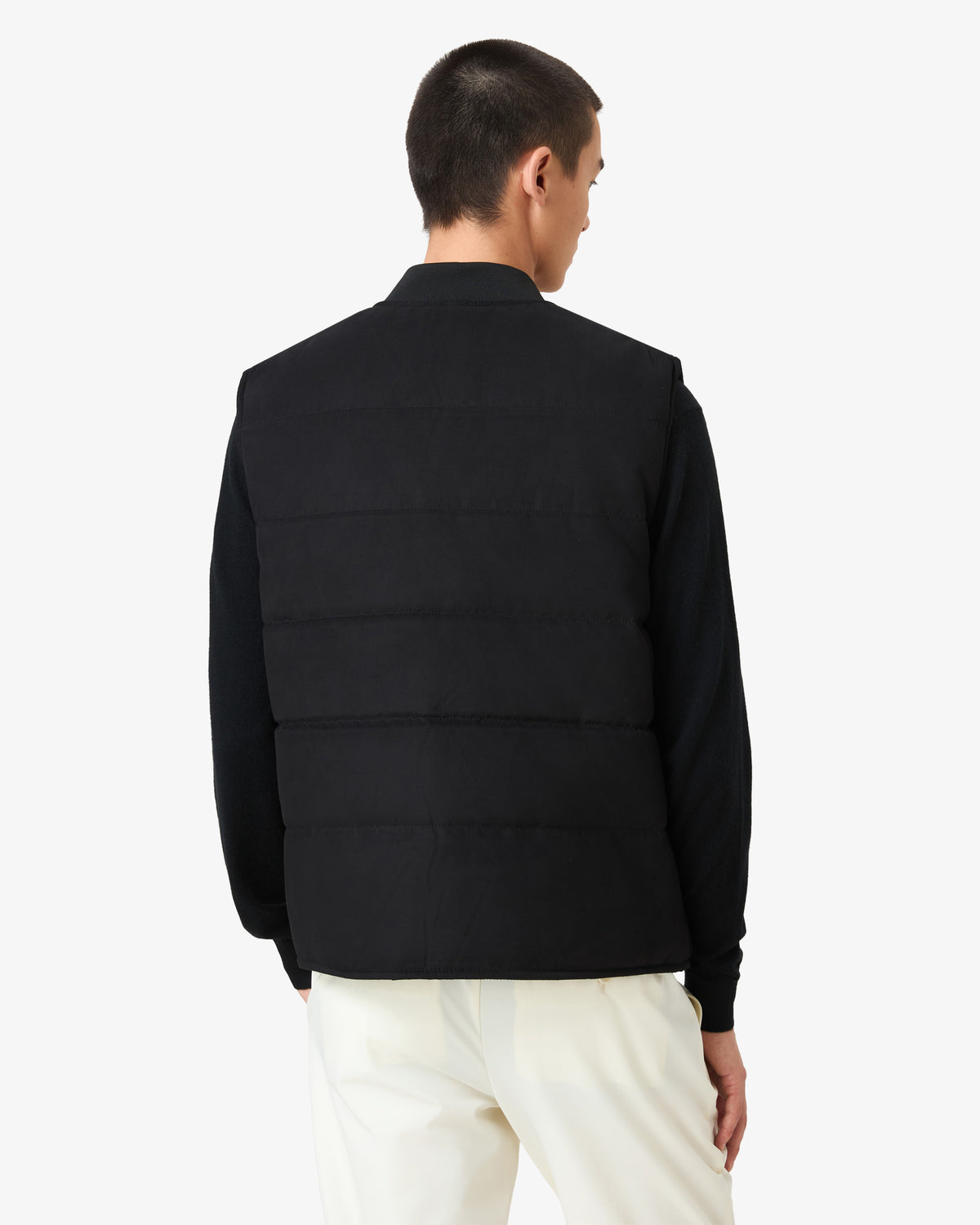 Suède Bodywarmer Black